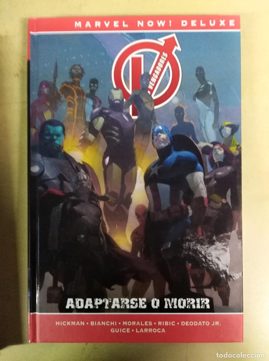 C&oacute;mics: Marvel Now Deluxe.Los Vengadores 5.Adaptarse o morir.Panini