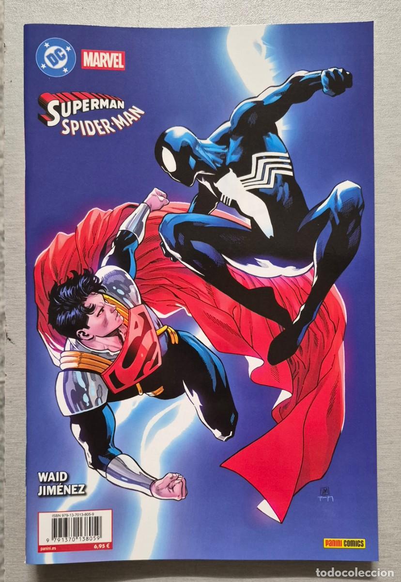 C&oacute;mics: SUPERMAN / SPIDERMAN - ONE SHOT / MARK WAID - JORGE JIMENEZ / PORTADA D. SEMPERE / MARVEL-DC-PANINI