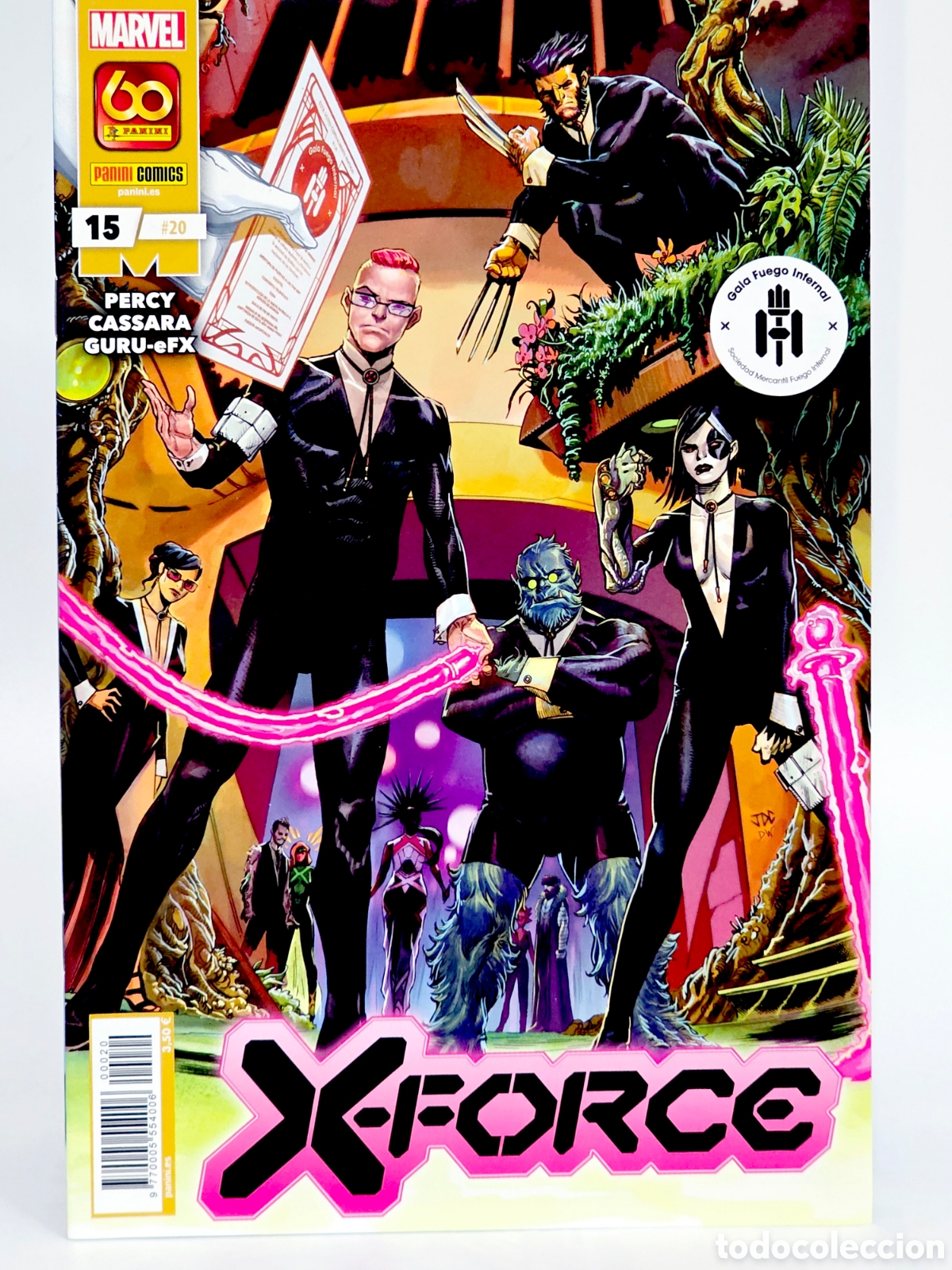 C&oacute;mics: C&Oacute;MIC X-FORCE 20 PANINI MARVEL OCTUBRE 2021 GRAPA DE KIOSCO