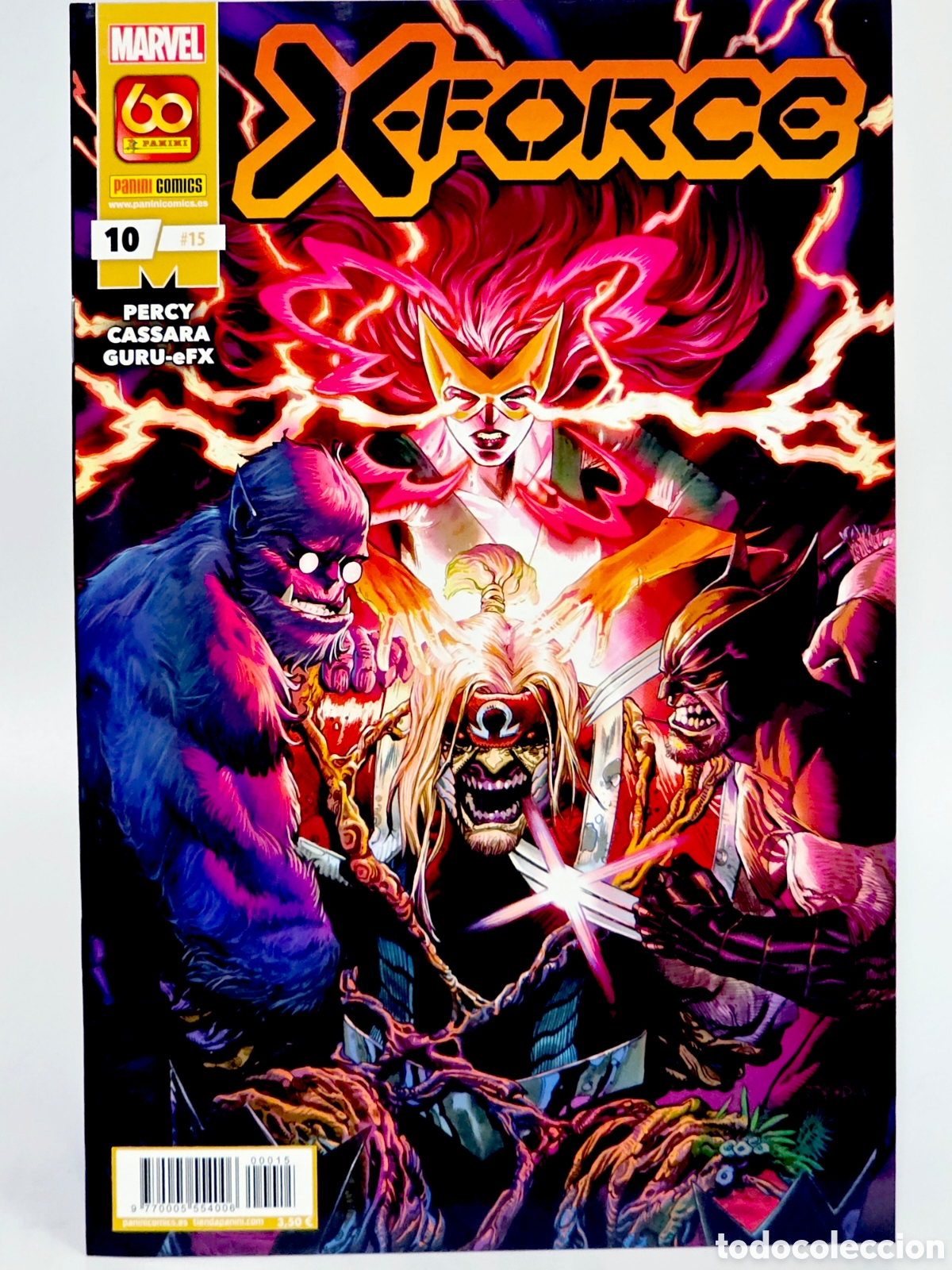 C&oacute;mics: C&Oacute;MIC X-FORCE 15 PANINI MARVEL ABRIL 2021 GRAPA DE KIOSCO
