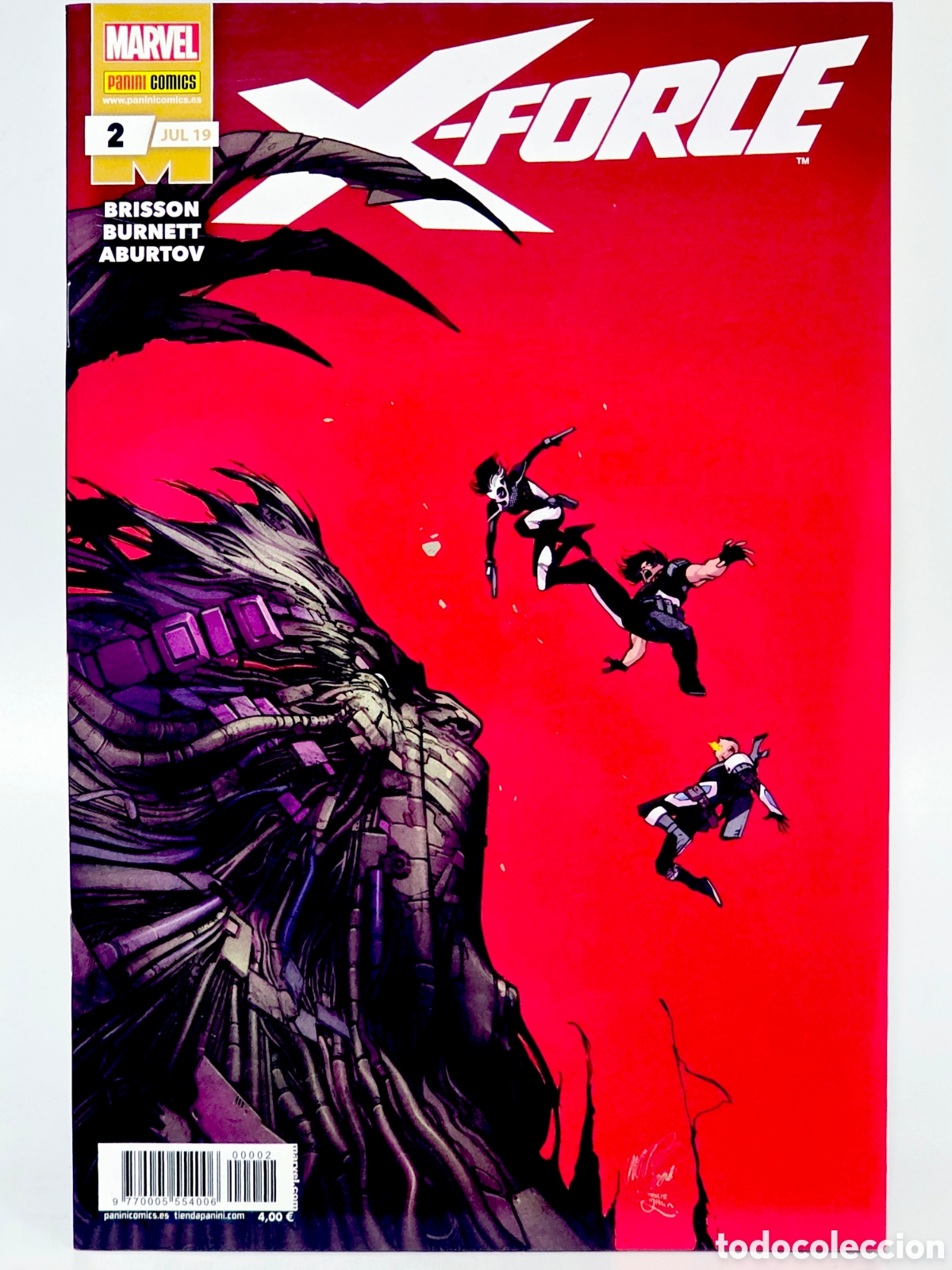 C&oacute;mics: C&Oacute;MIC X-FORCE 19 PANINI MARVEL JULIO 2019GRAPA DE KIOSCO