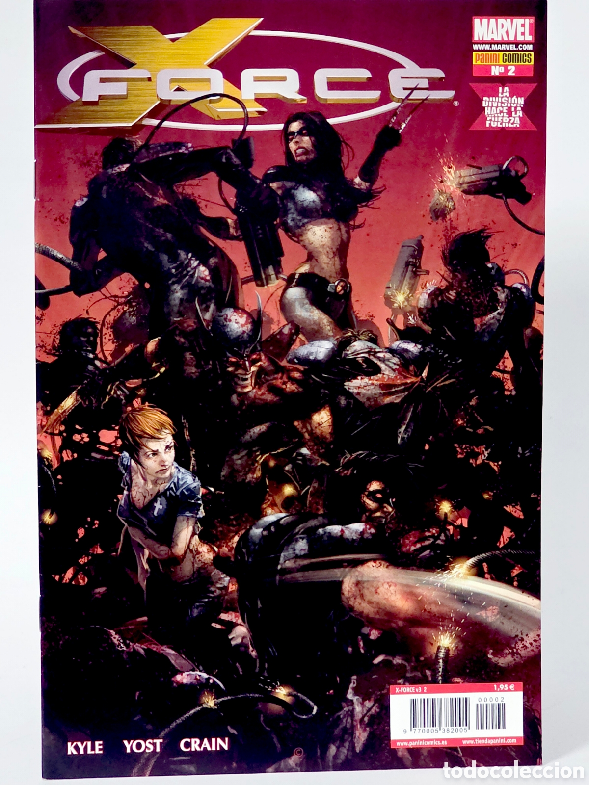 C&oacute;mics: C&Oacute;MIC X-FORCE 2 PANINI VOL.3 MARVEL VOLUMEN GRAPA DE KIOSCO - Foto 1