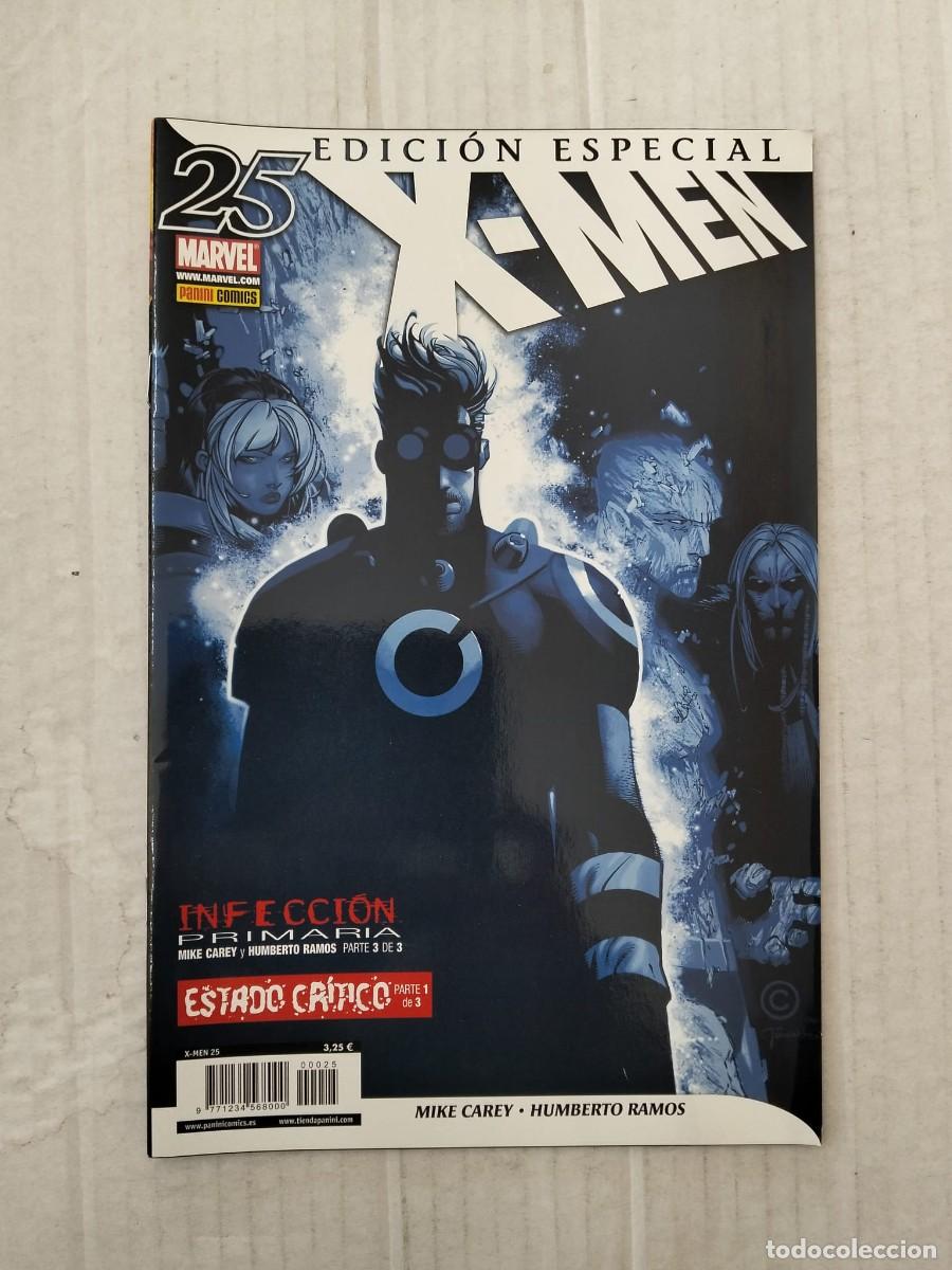 C&oacute;mics: X MEN n&ordm; 25. EDICI&Oacute;N ESPECIAL. INFECCI&Oacute;N PRIMARIA / ESTADO CR&Iacute;TICO