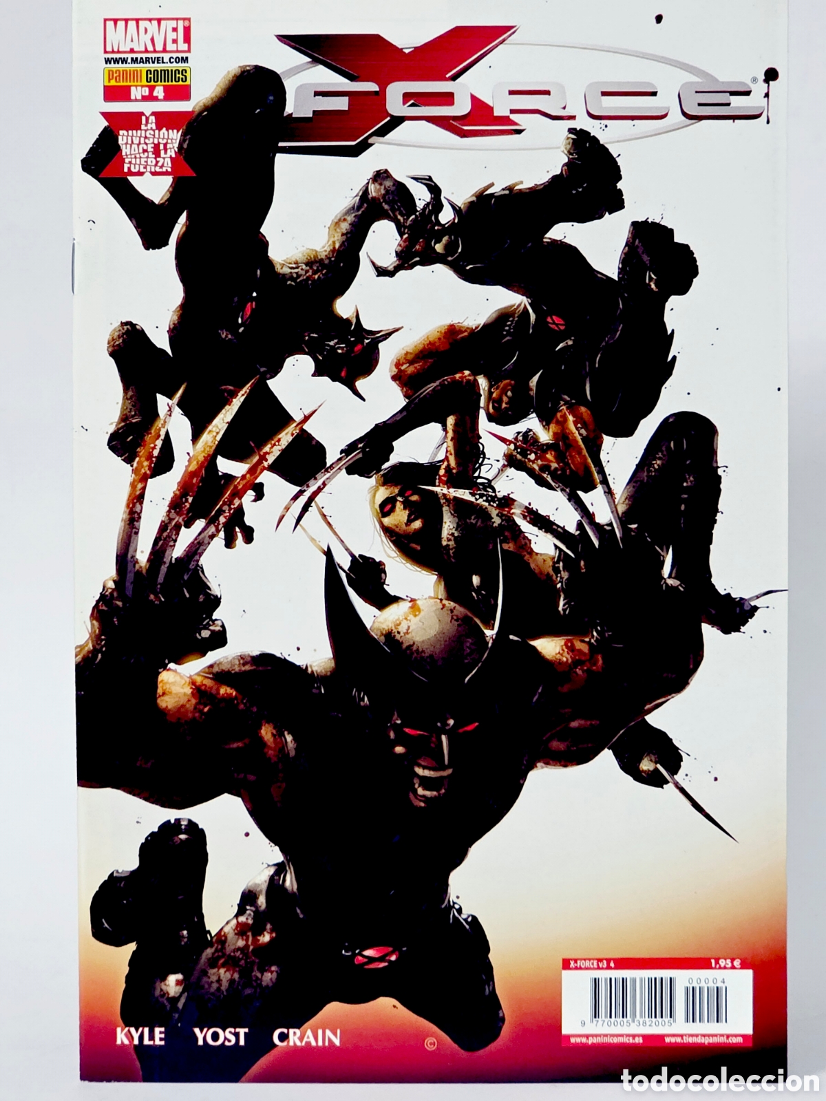 C&oacute;mics: C&Oacute;MIC X-FORCE 4 PANINI VOL.3 MARVEL VOLUMEN GRAPA DE KIOSCO