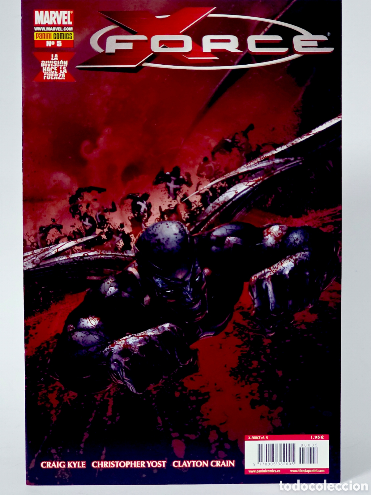 C&oacute;mics: C&Oacute;MIC X-FORCE 5 PANINI VOL.3 MARVEL VOLUMEN GRAPA DE KIOSCO