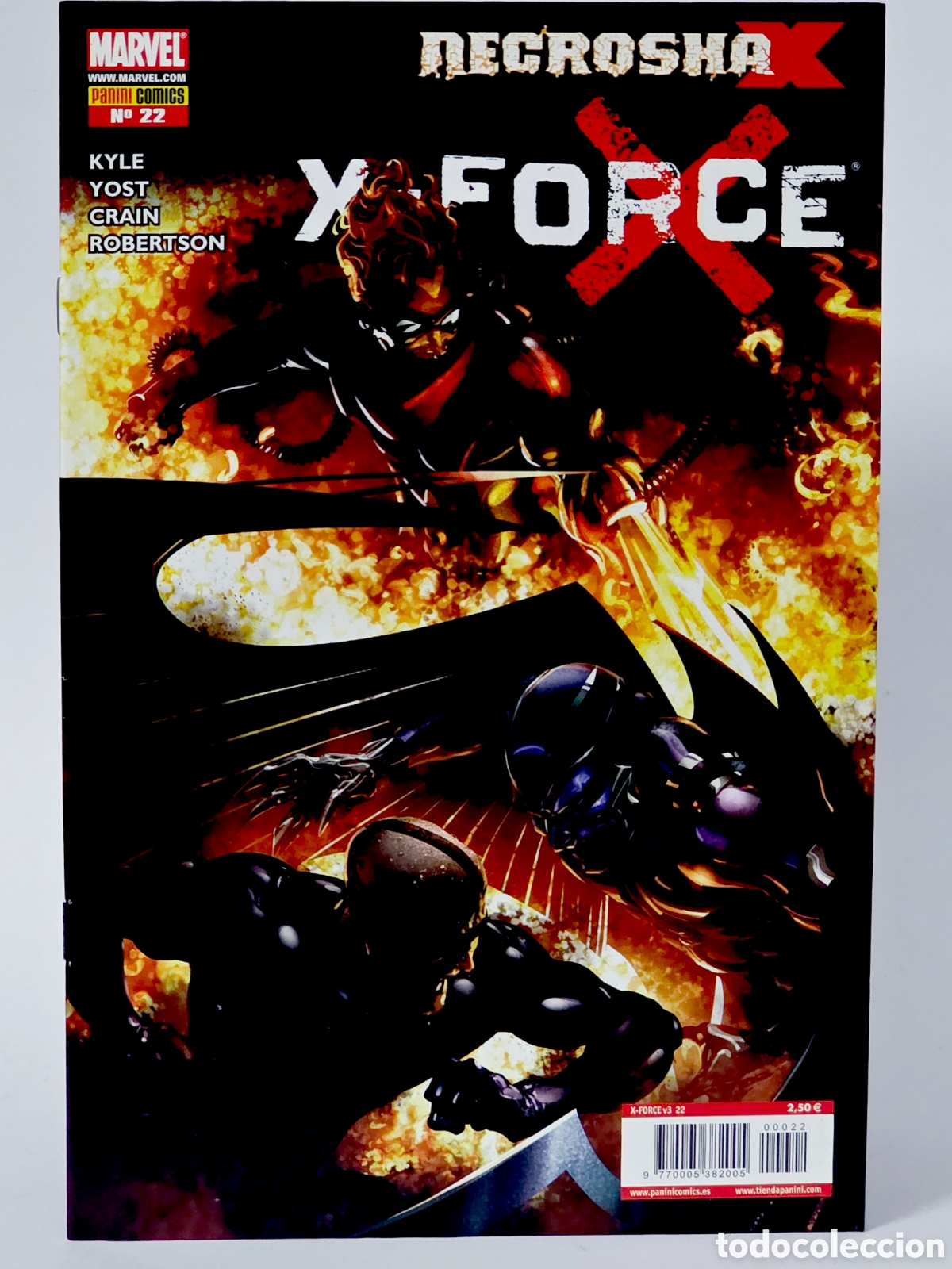 C&oacute;mics: C&Oacute;MIC X-FORCE 22 PANINI VOL.3 MARVEL VOLUMEN GRAPA DE KIOSCO