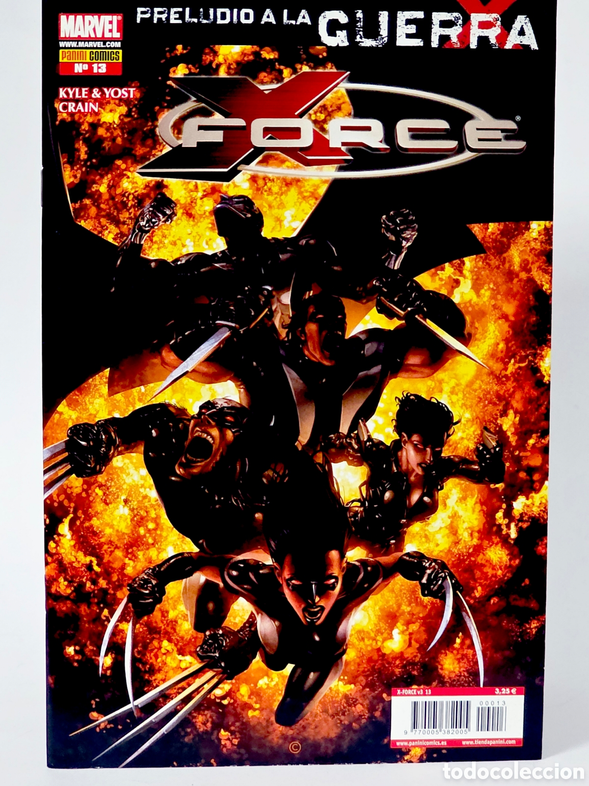 C&oacute;mics: C&Oacute;MIC X-FORCE 13 PRELUDIO GUERRA PANINI VOL.3 MARVEL VOLUMEN GRAPA DE KIOSCO