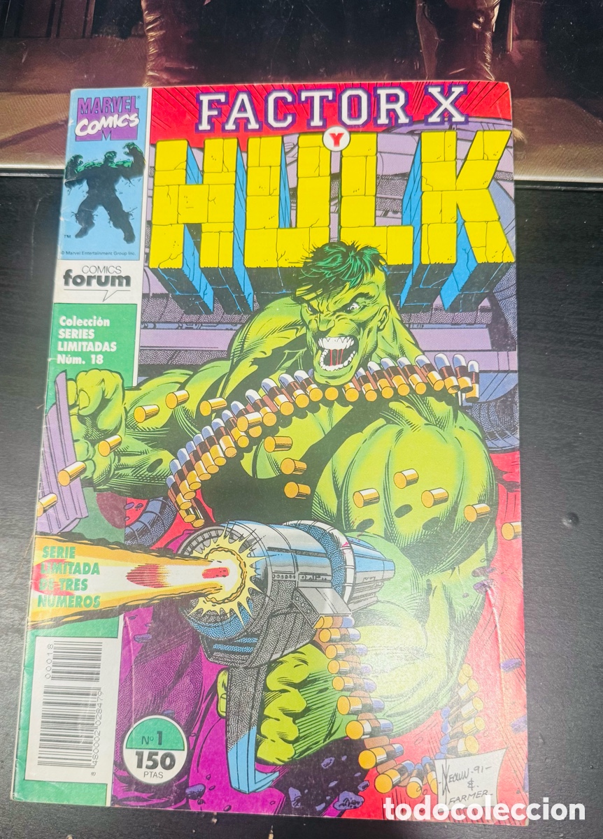 C&oacute;mics: Lote de 3 Comics Hulk factor X - Foto 2
