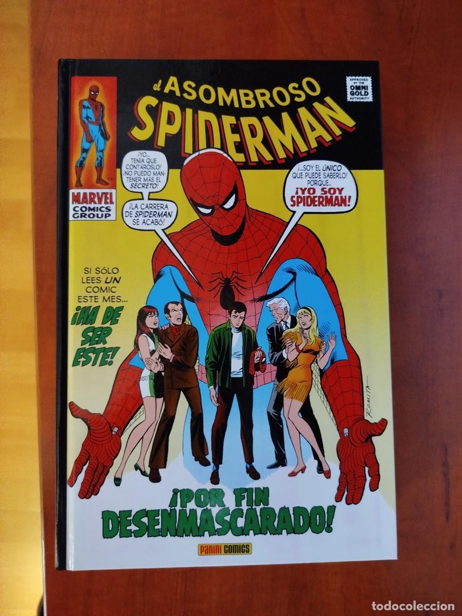 C&oacute;mics: MARVEL GOLD EL ASOMBROSO SPIDERMAN - &iexcl;POR FIN DESENMASCARADO! OMNIGOLD- Panini - PERFECTO ESTADO