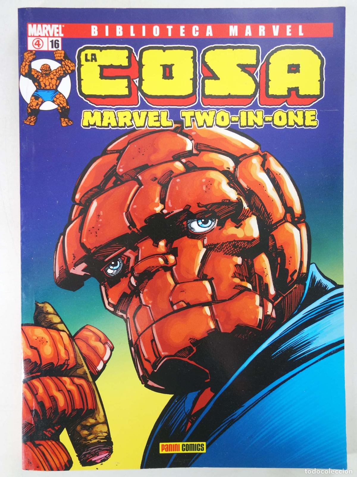 C&oacute;mics: BIBLIOTECA MARVEL EXCELSIOR: LA COSA MARVEL TWO IN ONE 16. Panini, 2006 - Foto 1