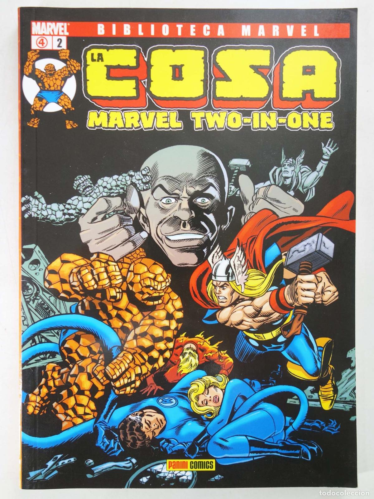 C&oacute;mics: BIBLIOTECA MARVEL EXCELSIOR: LA COSA MARVEL TWO IN ONE 4 (Vvaa) Panini, 2005 - Foto 1