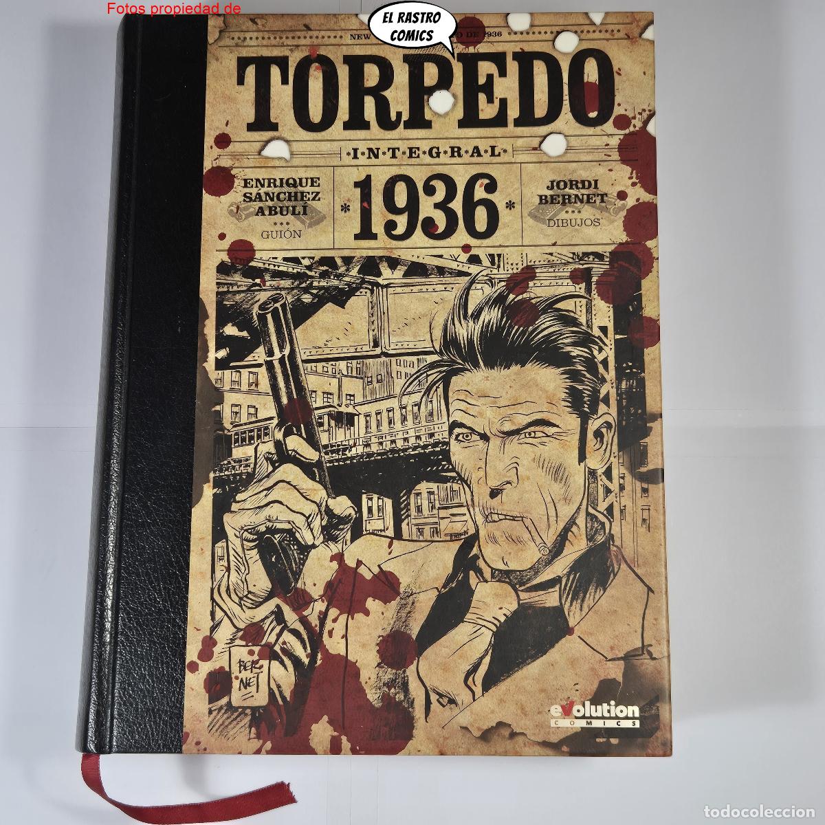 C&oacute;mics: Torpedo 1936, Integral, 1&ordf; edici&oacute;n, ed Panini Evolution 2014 - Foto 2