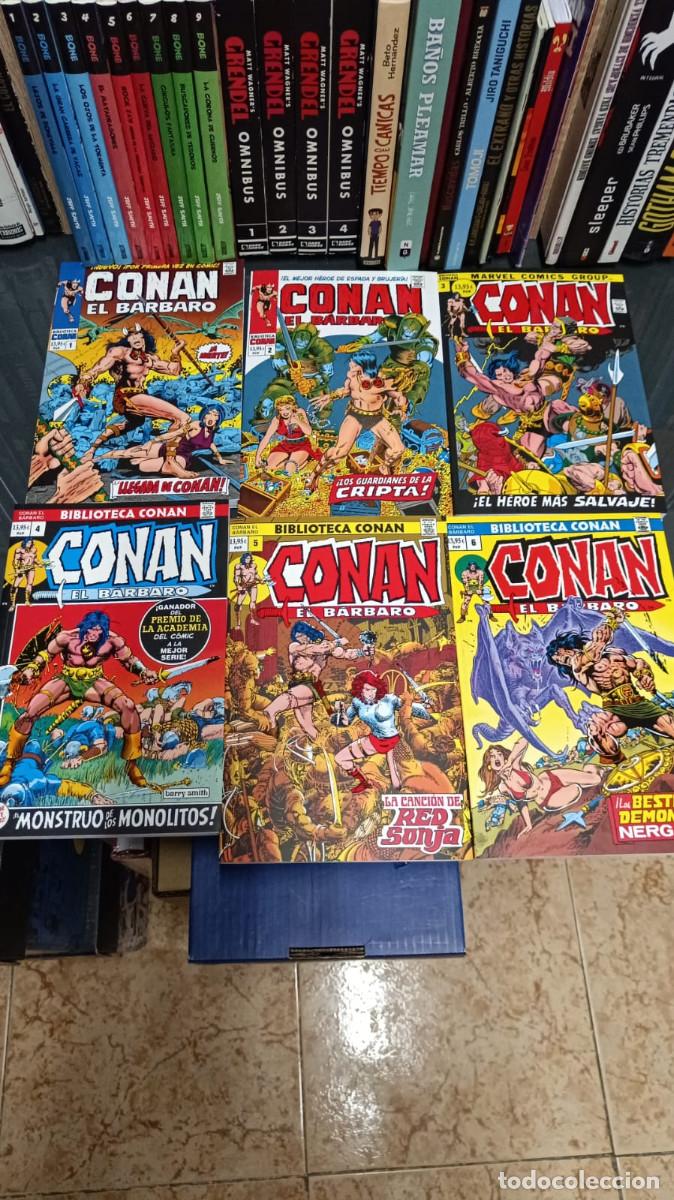 C&oacute;mics: Conan el B&aacute;rbaro | Biblioteca Conan 1-6 | Panini | Roy Thomas | Barry Smith