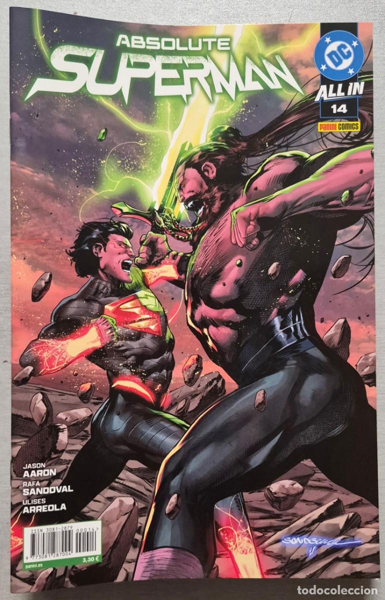 C&oacute;mics: ABSOLUTE SUPERMAN N&ordm; 14 - JASON AARON - RAFA SANDOVAL / ALL IN DC - PANINI