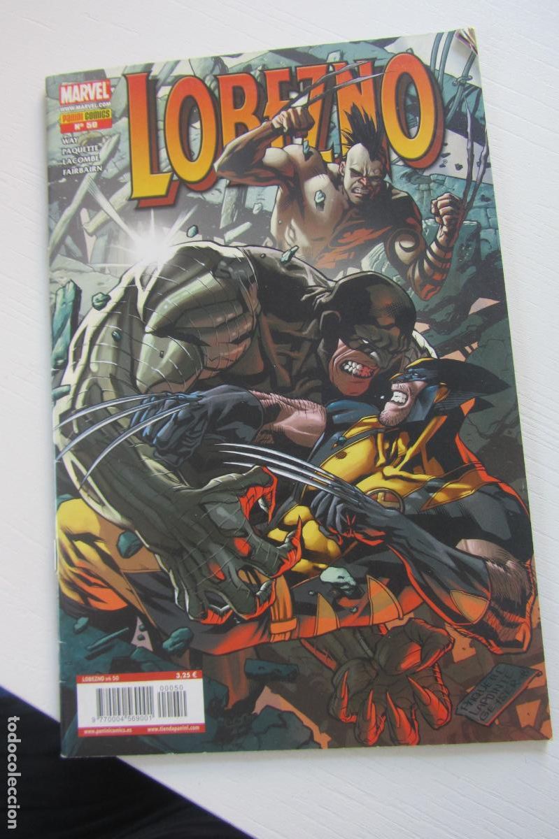 C&oacute;mics: LOBEZNO VOL.4 N&ordm; 50 PANINI Arx124