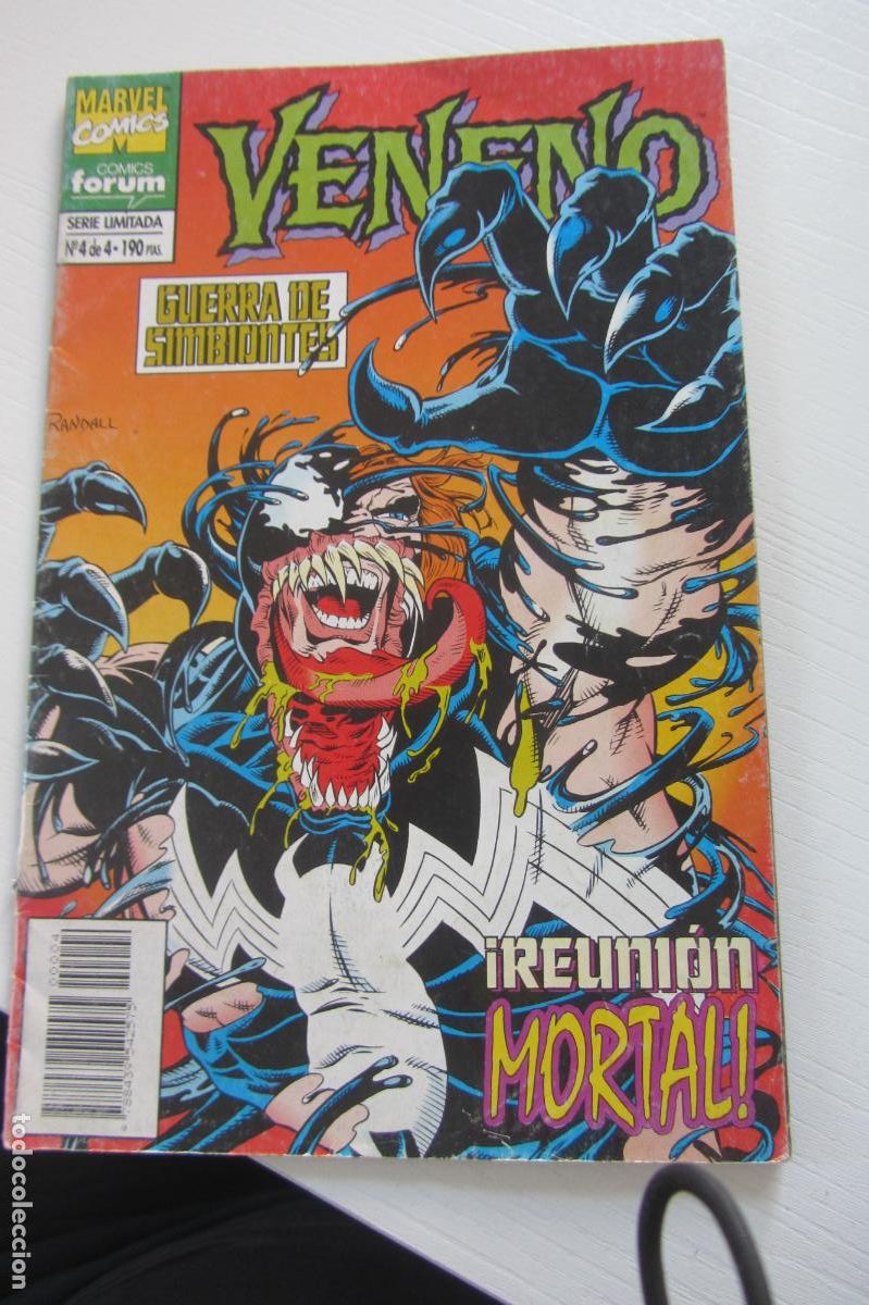 Comics : VENENO: GUERRA DE SIMBIONTES N.&ordm; 1 (DE 4). GRAPA. FORUM. MARVEL. 1995. Arx124