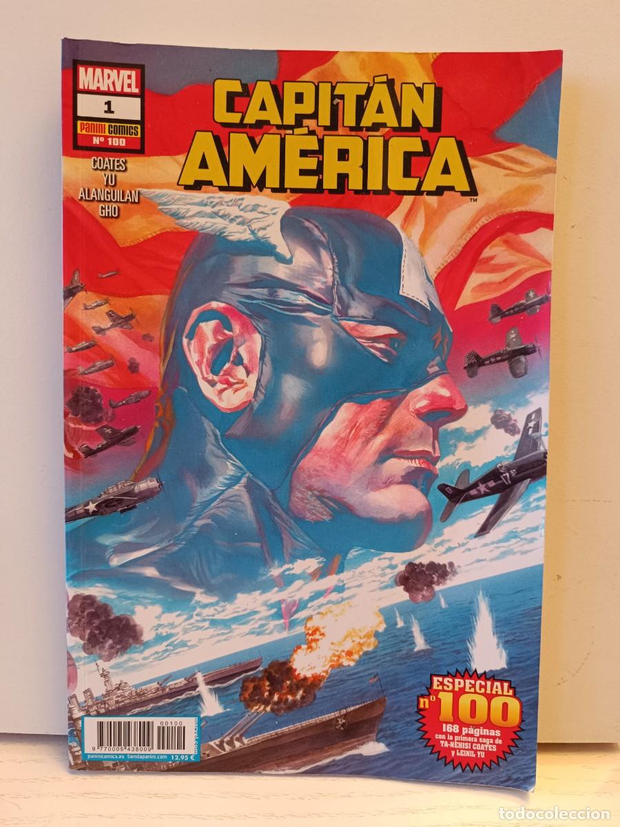 C&oacute;mics: CAPITAN AMERICA NUMERO 1 - ESPECIAL 100 VOLUMEN 8 PANINI MUY BUEN ESTADO