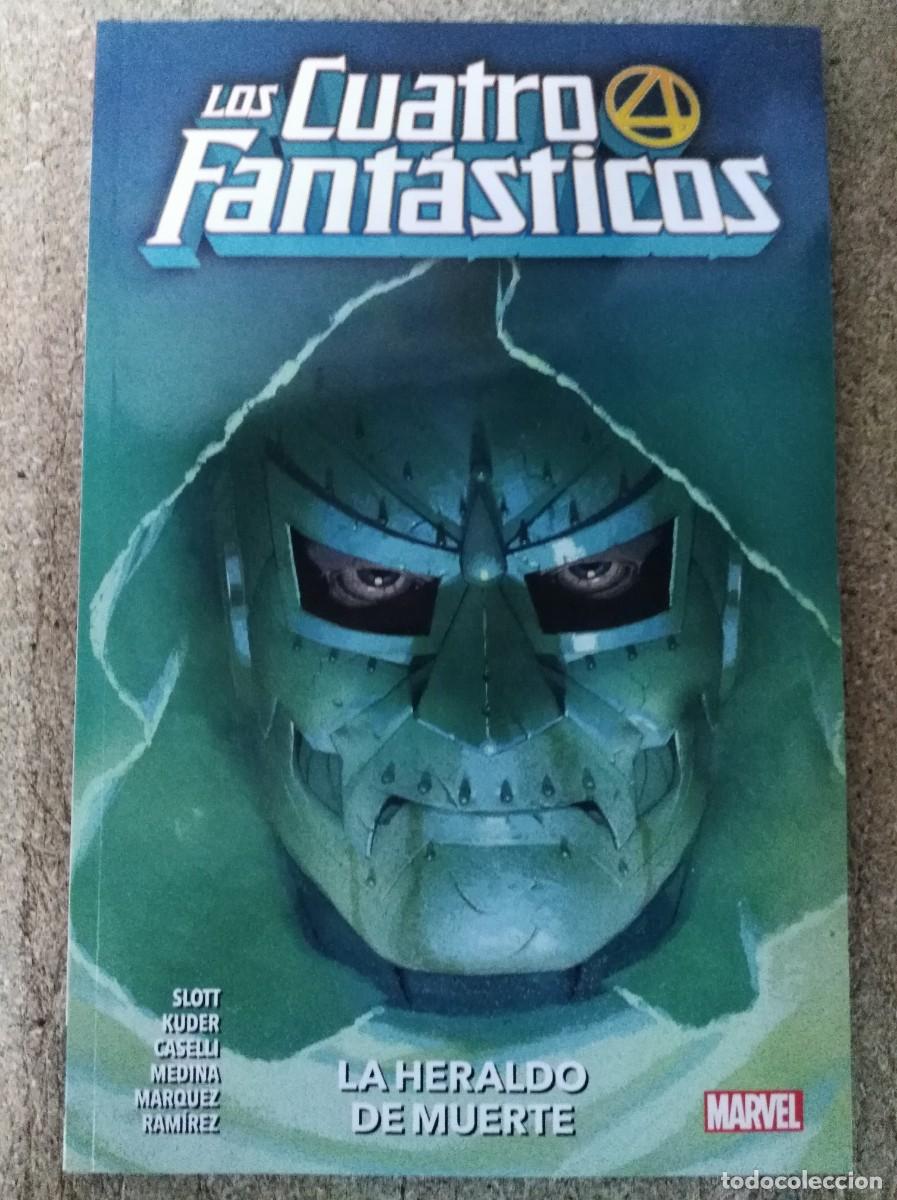 C&oacute;mics: Los 4 Fantasticos 3.La Heraldo de Muerte.Marvel.Panini