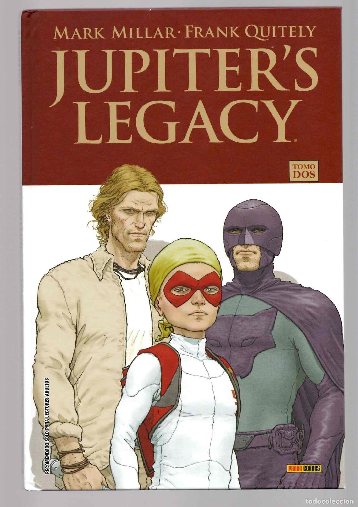 C&oacute;mics: JUPITER'S LEGACY. MARK MILLAR, FRANK QUITELY. TOMO DOS. PANINI 2017