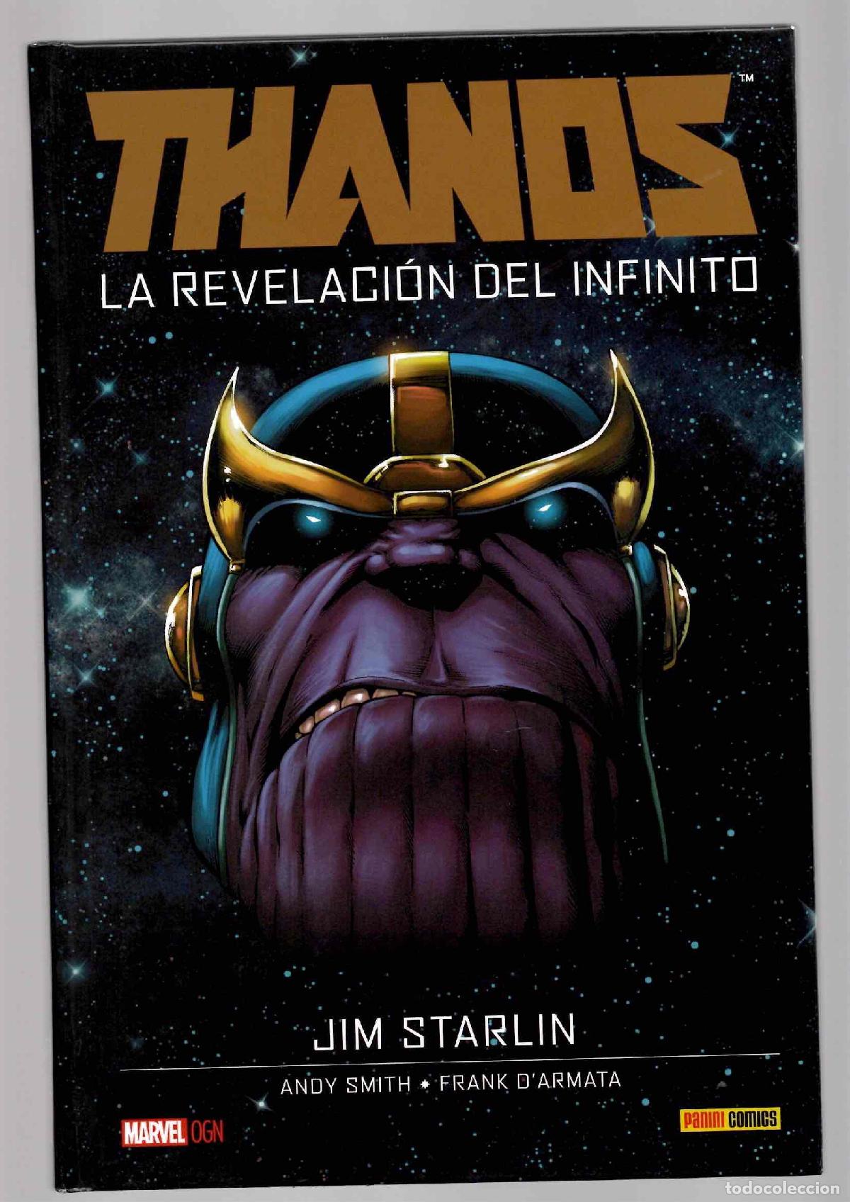 C&oacute;mics: THANOS LA REVELACION DEL INFINITO. JIM STARLIN. PANINI 2015