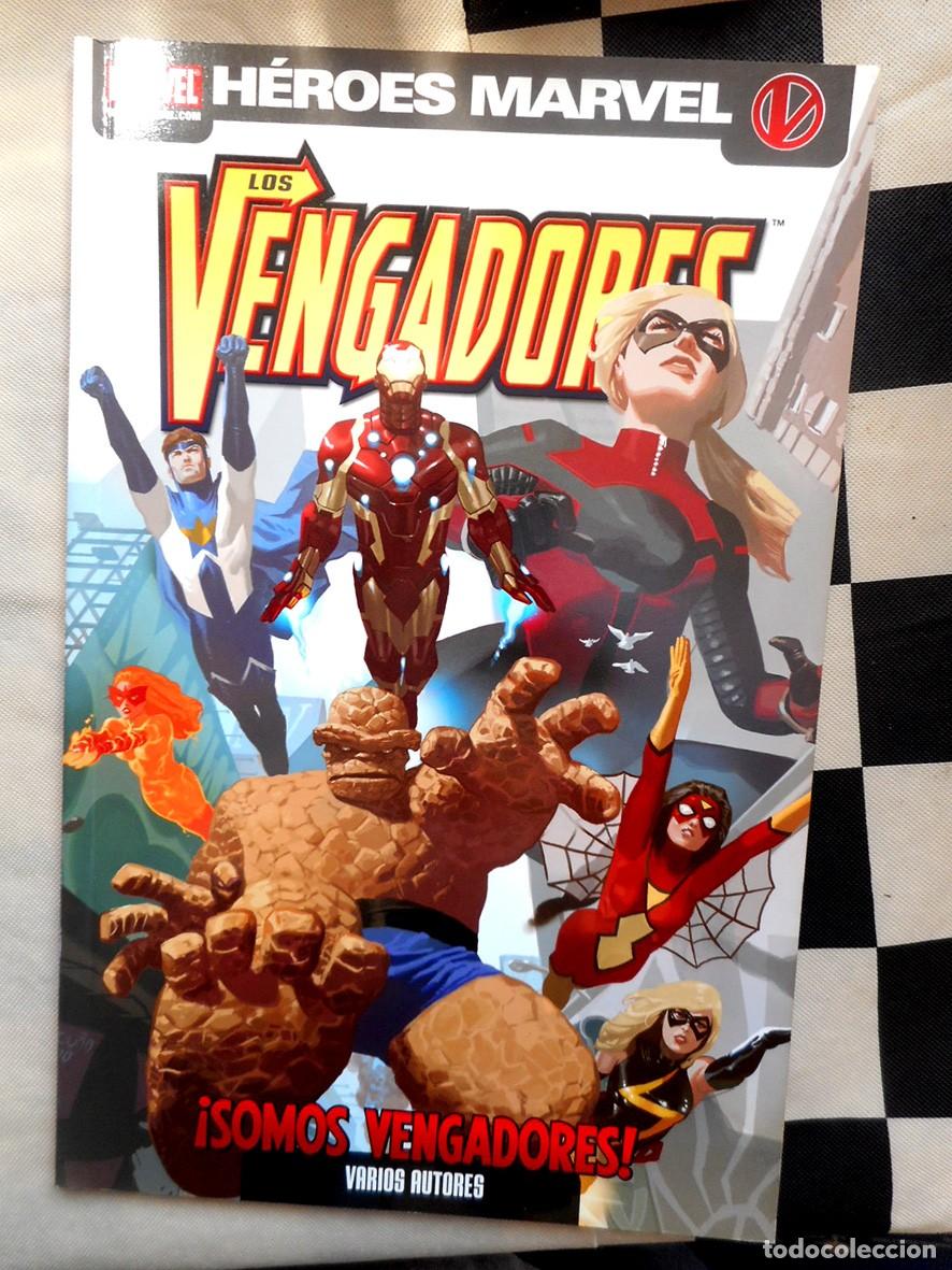 C&oacute;mics: LOS VENGADORES - SOMOS VENGADORES (PANINI-ENERO 2012) VARIOS ARTISTAS