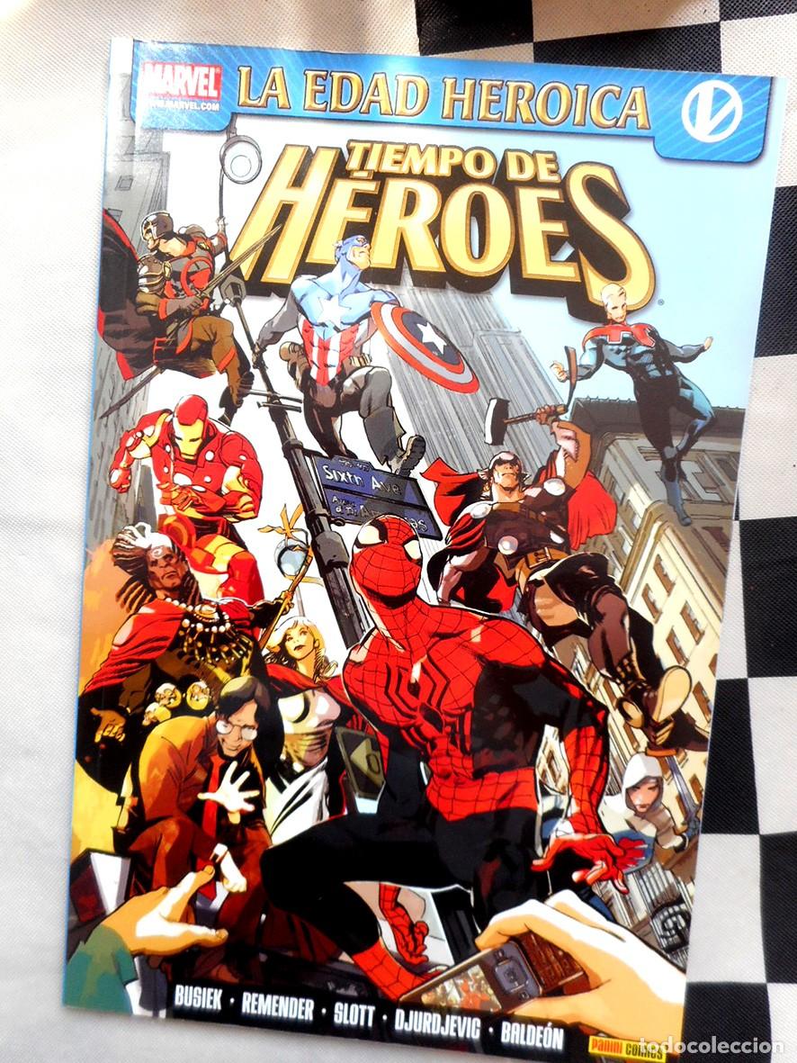 C&oacute;mics: LA EDAD HER&Oacute;ICA : TIEMPO DE H&Eacute;ROES (PANINI FEBRERO 2011) VARIOS ARTISTAS