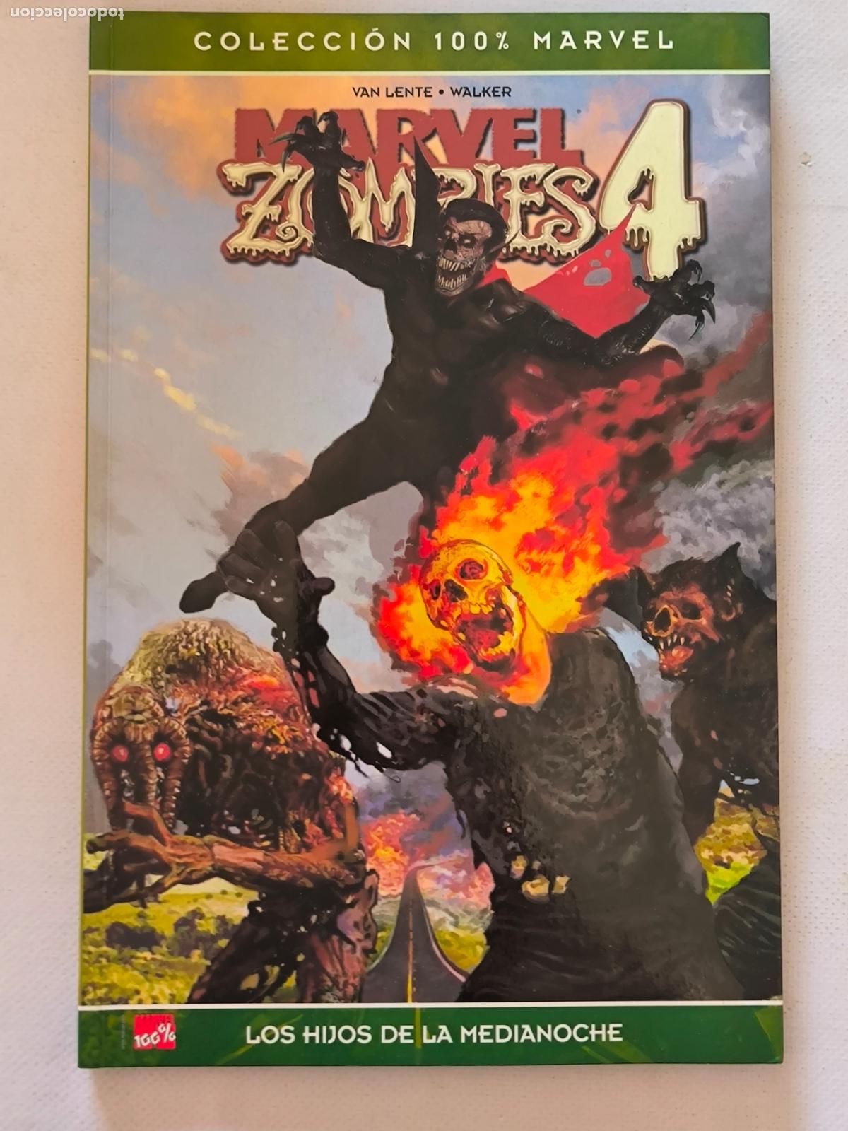 C&oacute;mics: MARVEL ZOMBIES 4 - LOS HIJOS DE LA MEDIANOCHE - COLECCION 100% MARVEL - PANINI (GAw)