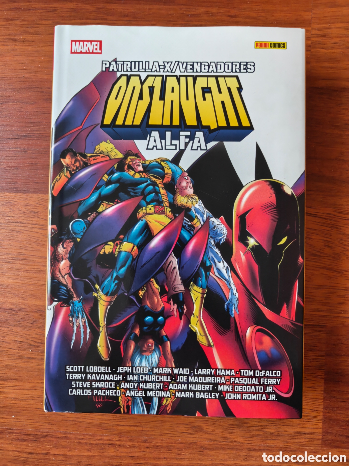 C&oacute;mics: Integral Patrulla X Vengadores Onslaught Alfa.