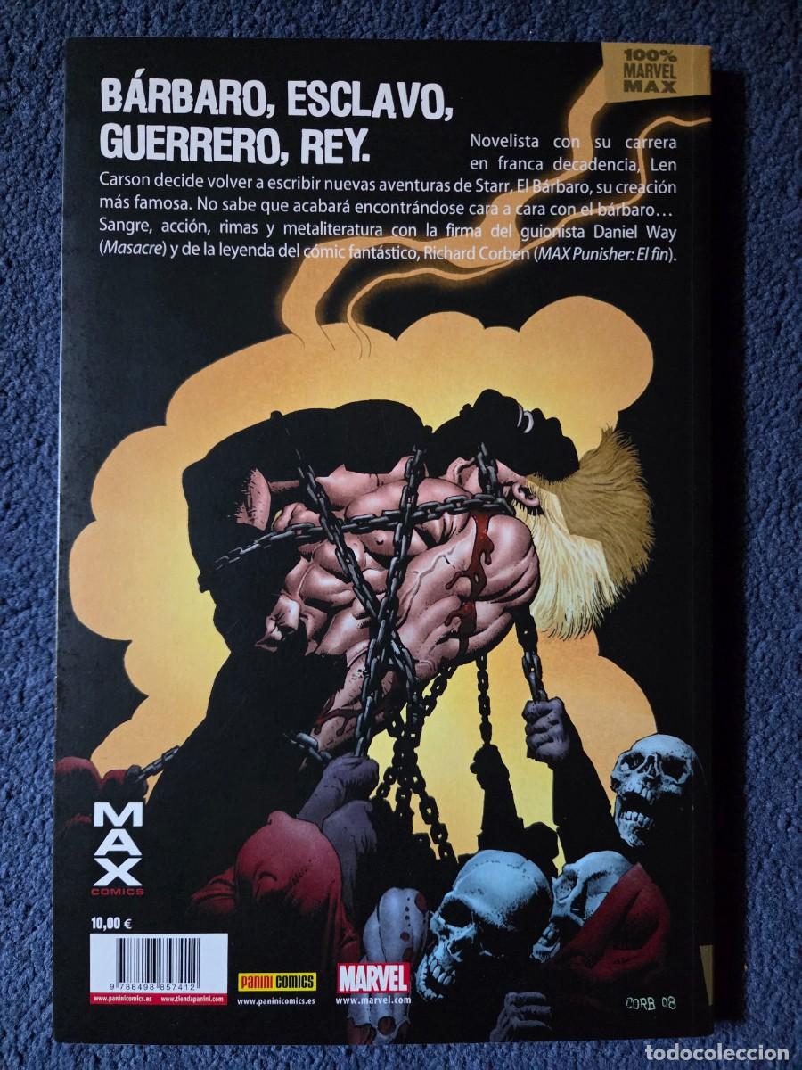 C&oacute;mics: STARR EL BARBARO - DANIEL WAY y RICHARD CORBEN - PANINI - Foto 2