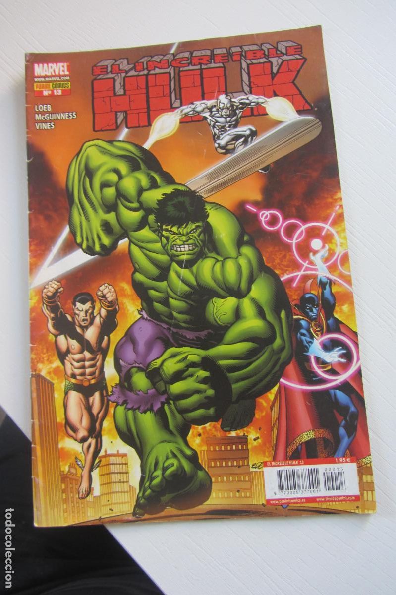 C&oacute;mics: EL INCRE&Iacute;BLE HULK VOL.1 N.13 ATRAPADOS EN UN MUNDO QUE NO ES EL SUYO ( 2008/2011 ) panini Arx123