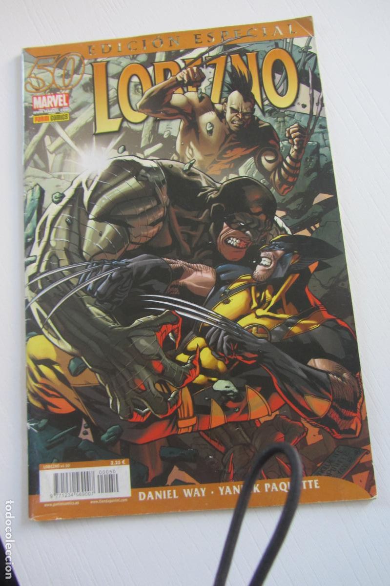 C&oacute;mics: LOBEZNO VOL.4 N&ordm; 50 EDICION ESPECIAL PANINI Arx123