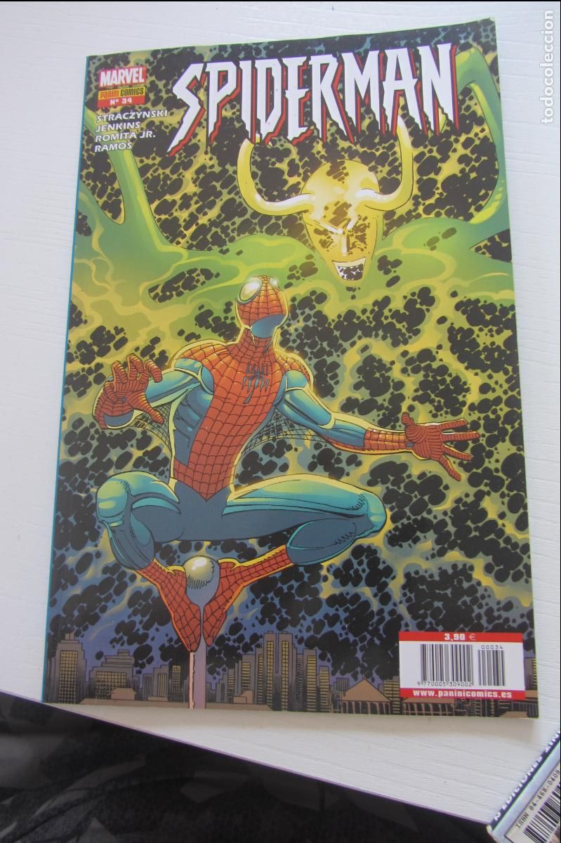C&oacute;mics: SPIDERMAN VOL.6 N&ordm; 34 LOMO AZUL ( 2002/2006 ). BUEN ESTADO Arx127