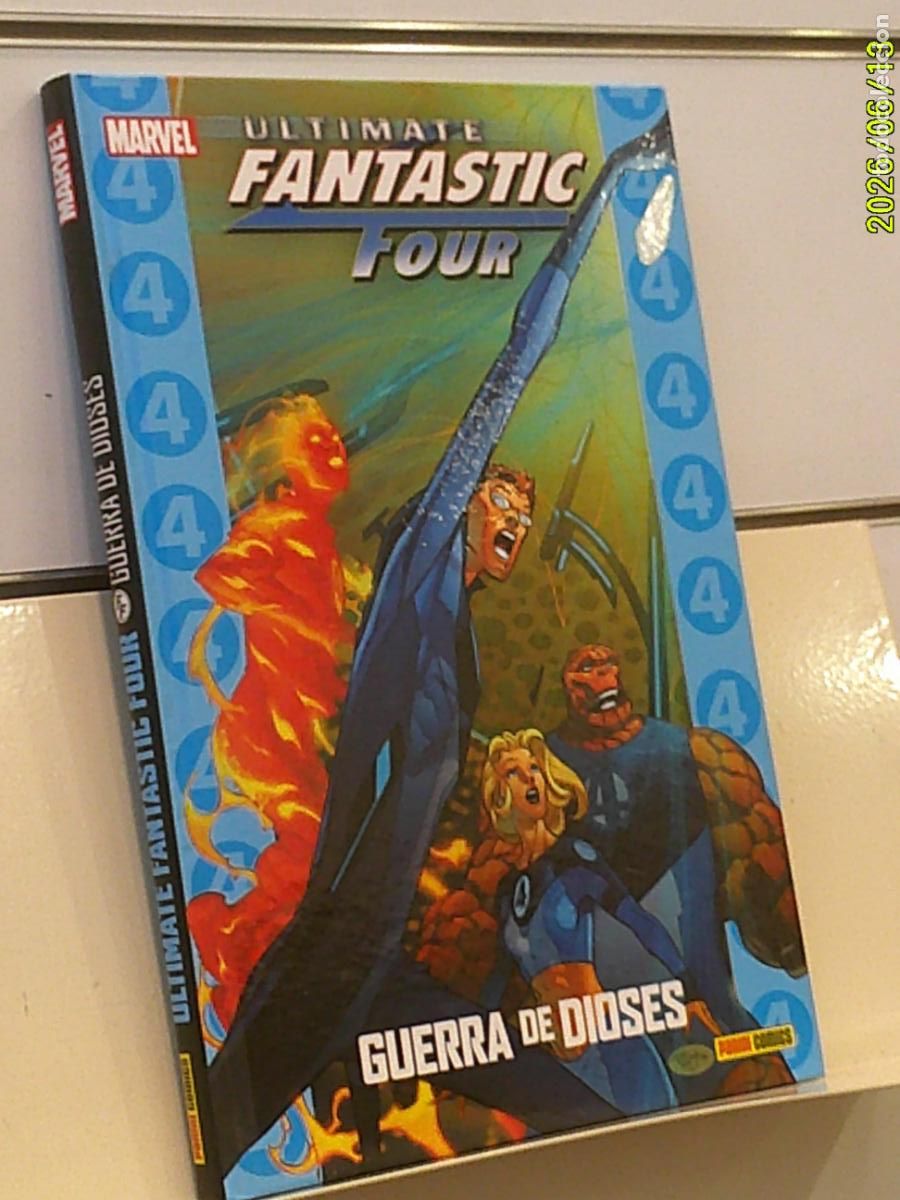 C&oacute;mics: ULTIMATE FANTASTIC FOUR GUERRA DE DIOSES TOMO TAPA DURA MARVEL - PANINI OFERTA