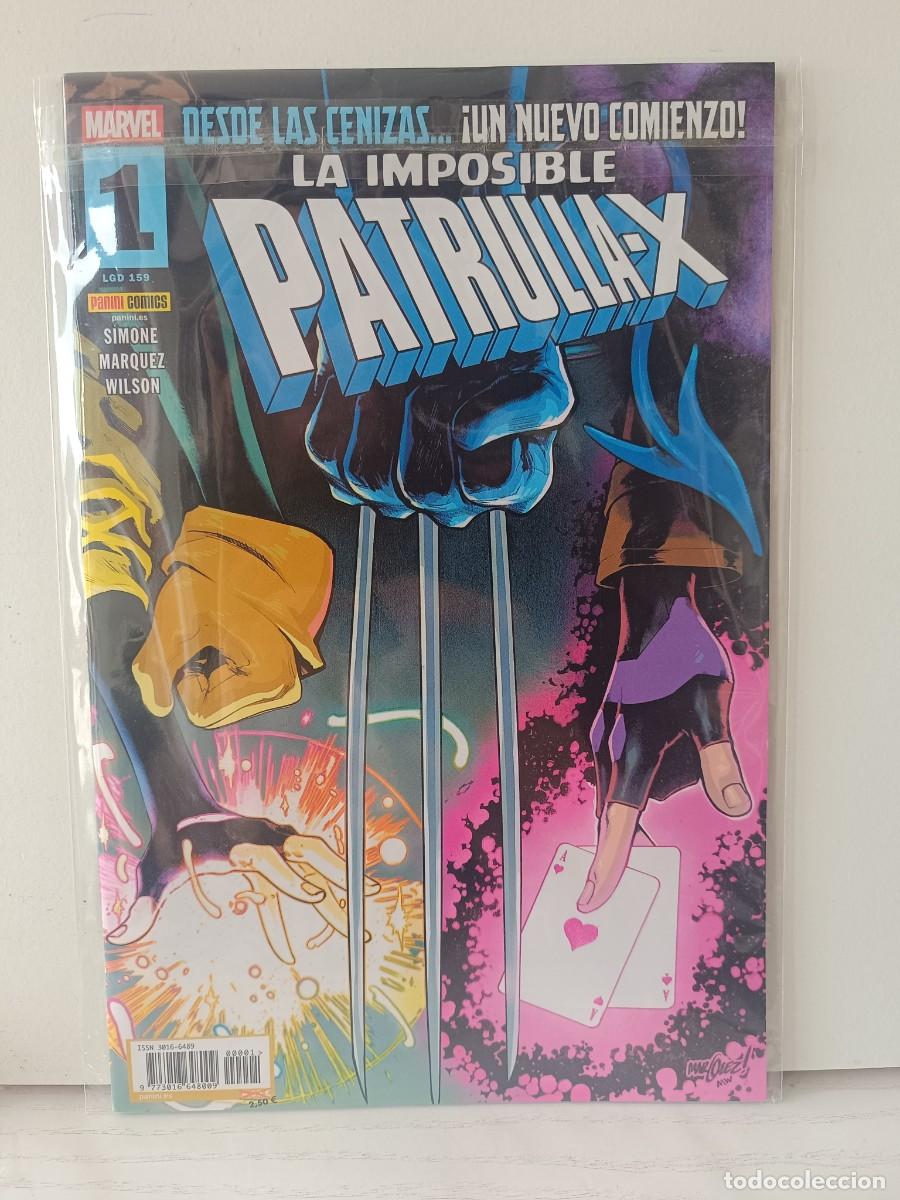C&oacute;mics: LA IMPOSIBLE PATRULLA X NUMERO 1 MARVEL PANINI