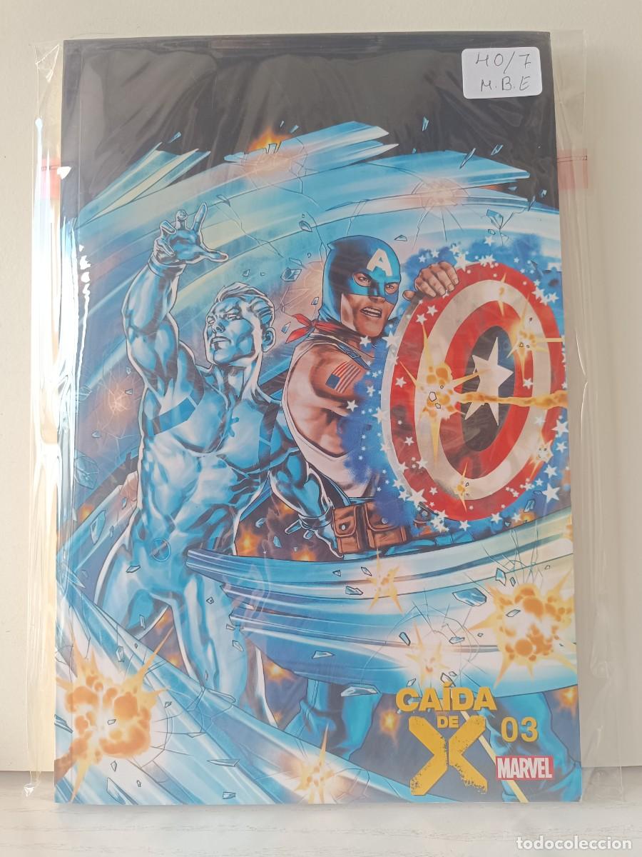 C&oacute;mics: CAIDA DE X NUMERO 3 MARVEL PANINI