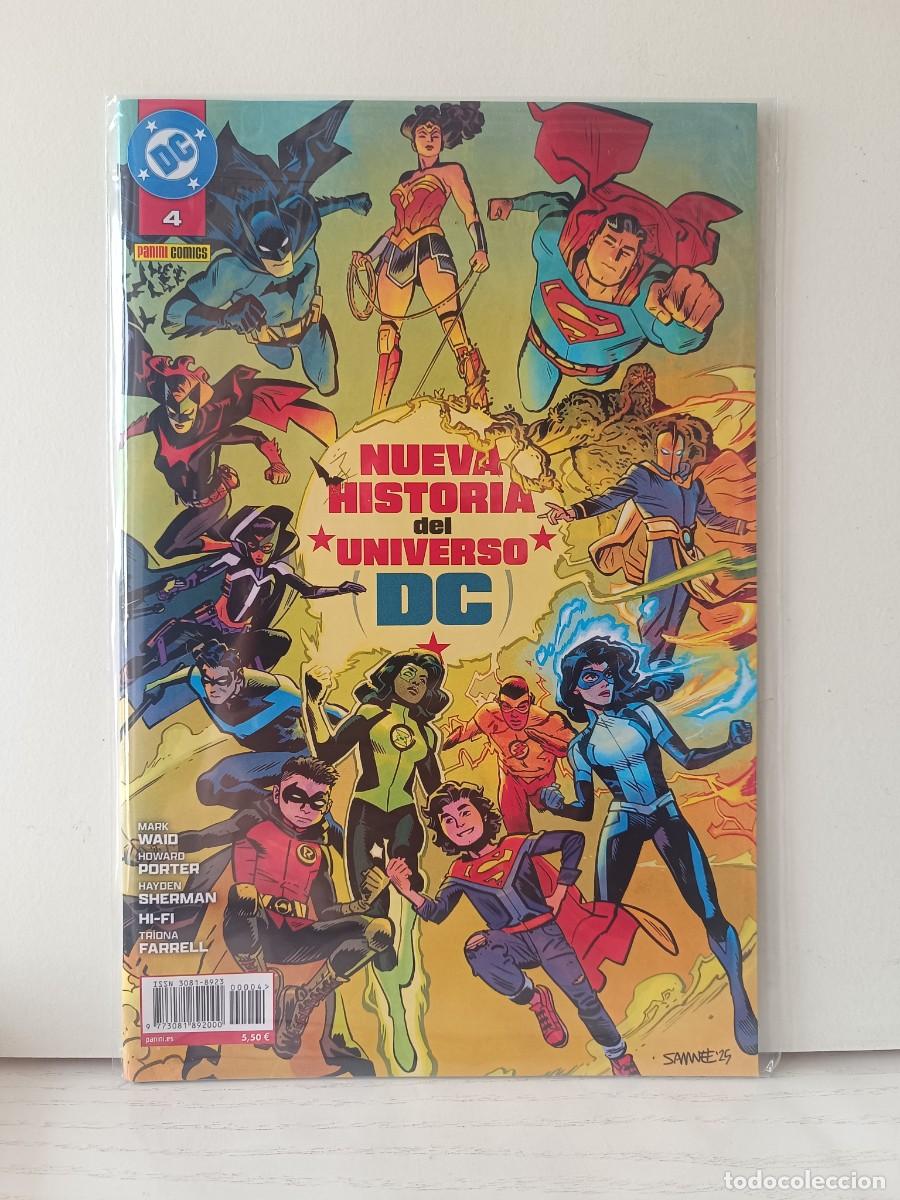 C&oacute;mics: NUEVA HISTORIA DEL UNIVERSO DC NUMERO 4 PANINI NUEVO DC