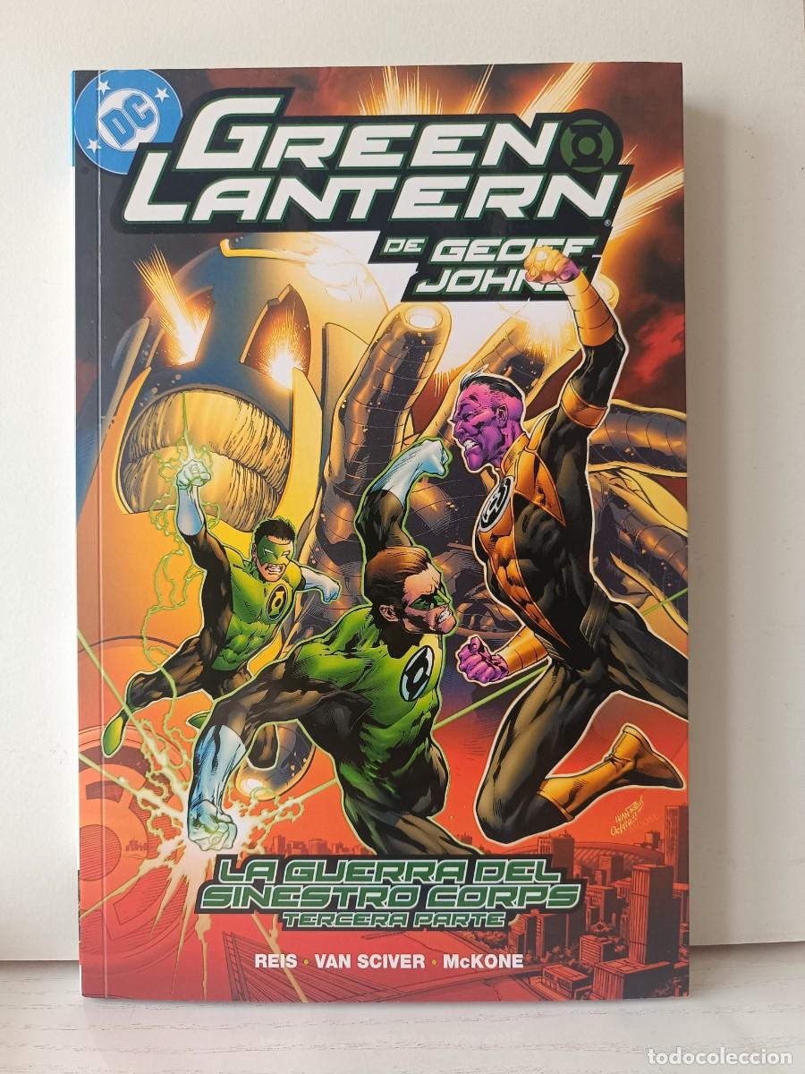 C&oacute;mics: GREEN LANTERN DE GEOFF JOHNS NUMERO 8 LA GUERRA DEL SINESTRO CORPS TERCERA PARTE