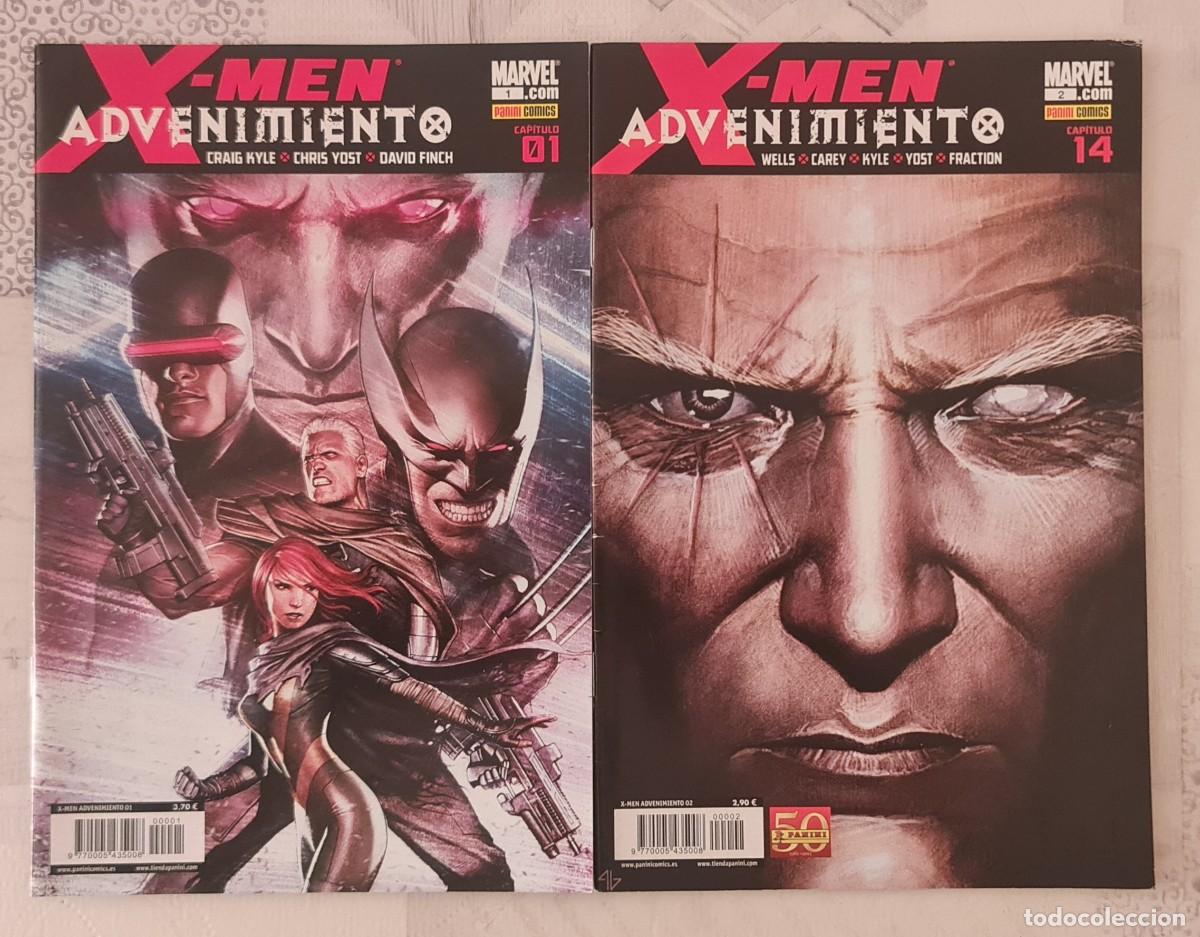 C&oacute;mics: X-MEN. ADVENIMIENTO. Serie Limitada de 2 comics. Panini Comics 2011 - Foto 1