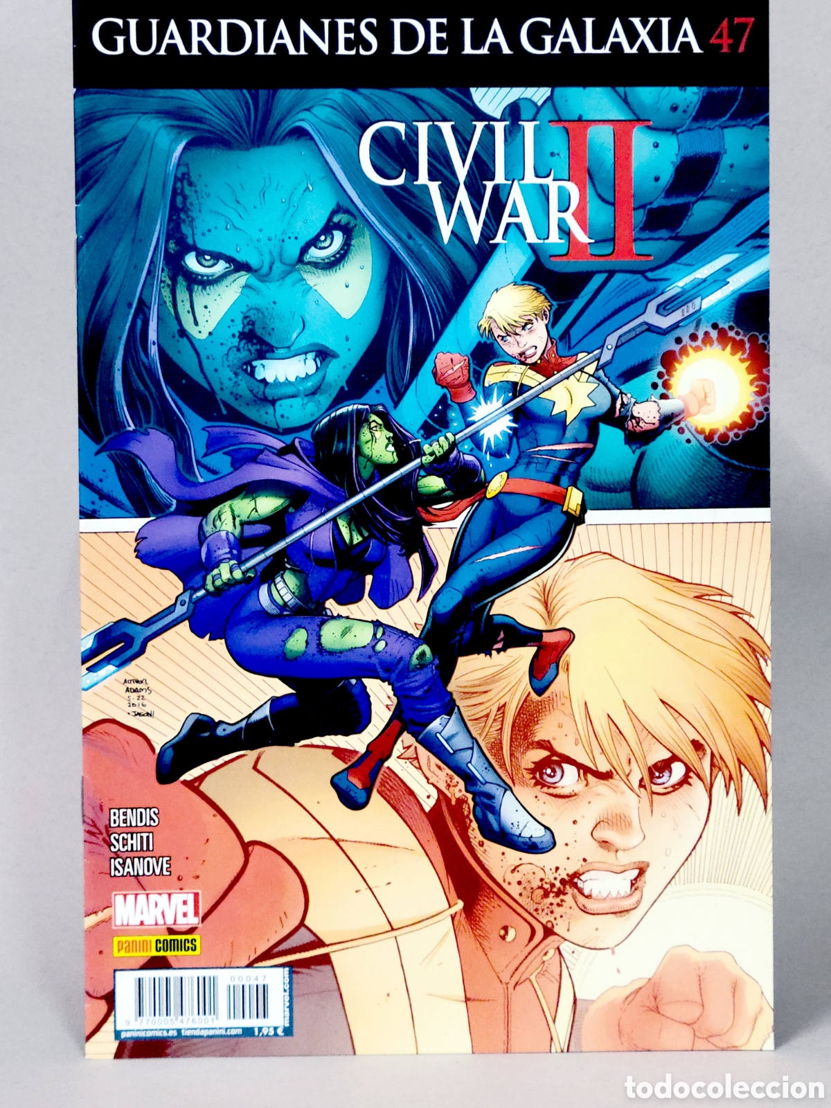 C&oacute;mics: C&Oacute;MIC GUARDIANES DE LA GALAXIA 47 CIVIL WAR II PANINI MARVEL GRAPA DE KIOSCO