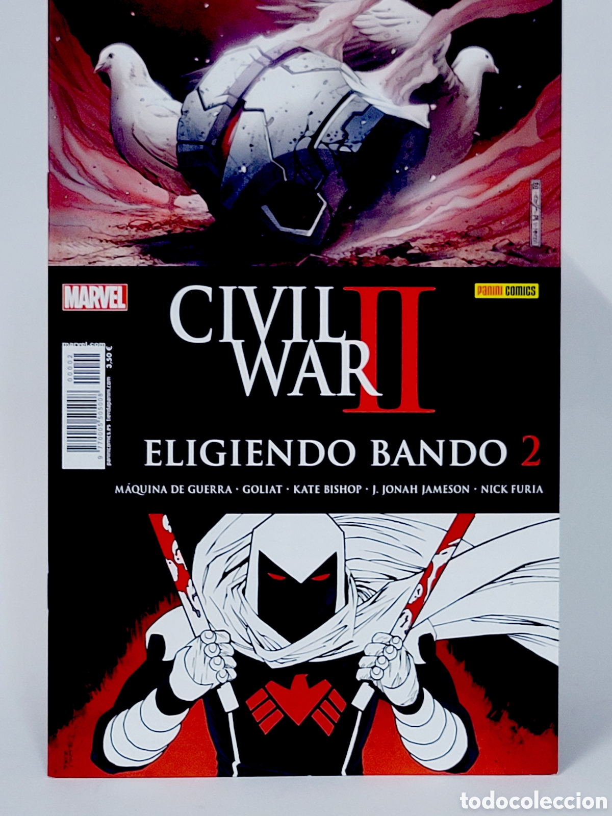 C&oacute;mics: C&Oacute;MIC CIVIL WAR II ELIGIENDO BANDO 2 PANINI MARVEL GRAPA DE KIOSCO