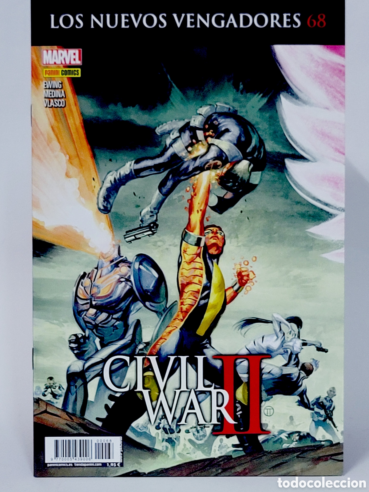 C&oacute;mics: C&Oacute;MIC LOS NUEVOS VENGADORES 68 CIVIL WAR II PANINI MARVEL GRAPA DE KIOSCO