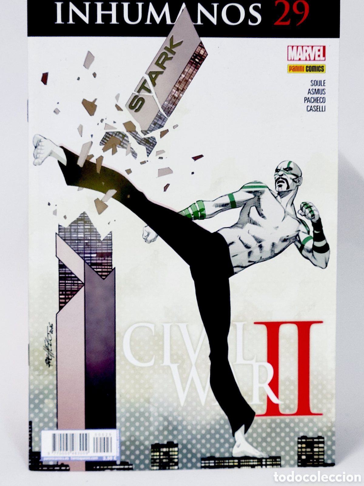 C&oacute;mics: C&Oacute;MIC INHUMANOS 29 CIVIL WAR II PANINI MARVEL GRAPA DE KIOSCO