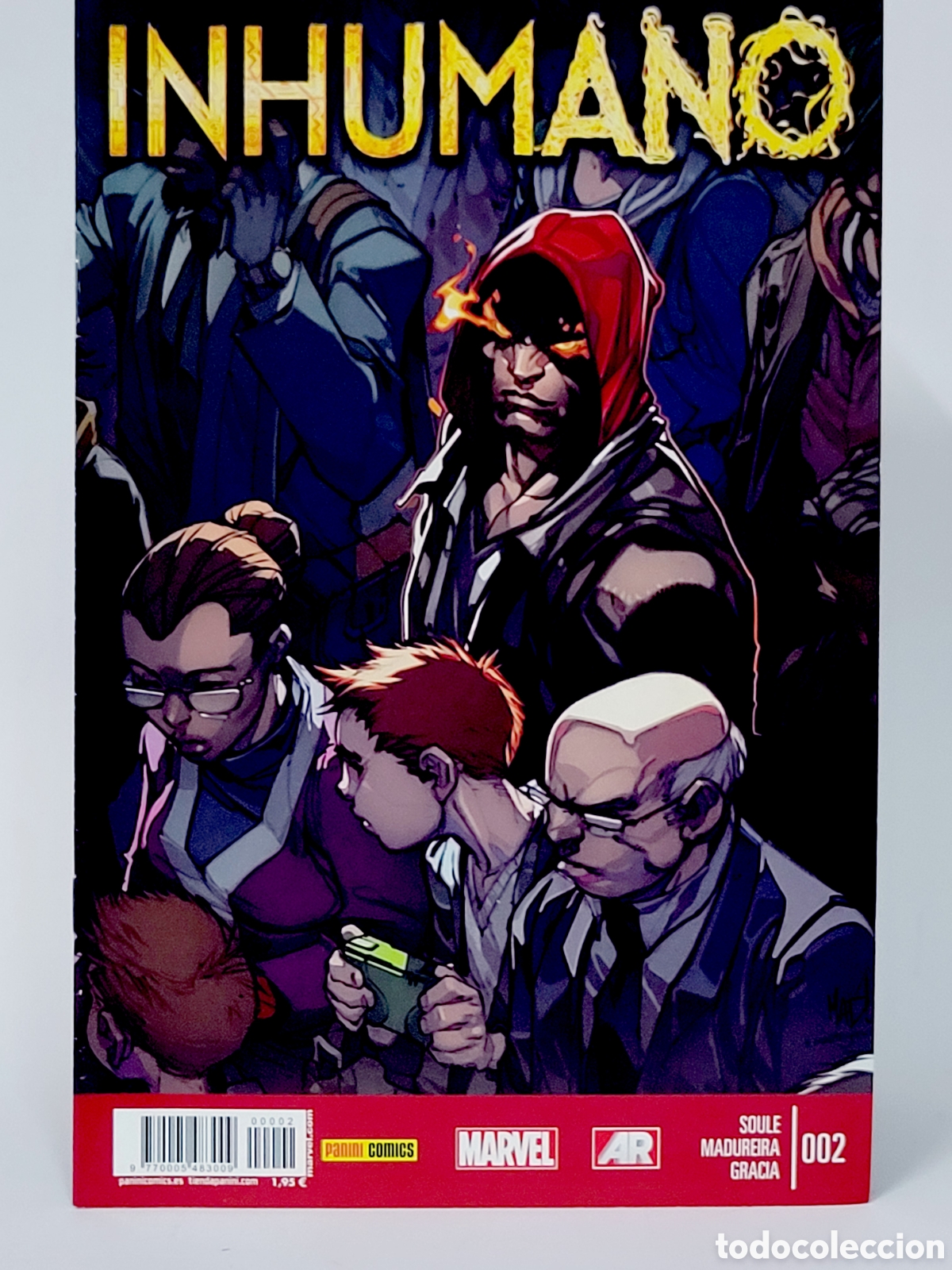 C&oacute;mics: C&Oacute;MIC INHUMANO 2 PANINI MARVEL GRAPA DE KIOSCO