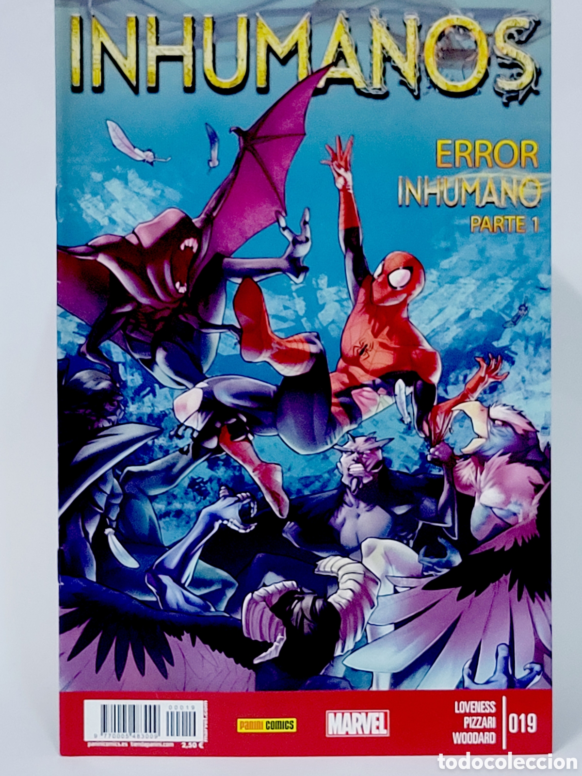 C&oacute;mics: C&Oacute;MIC INHUMANOS 19 PANINI MARVEL GRAPA DE KIOSCO - Foto 1