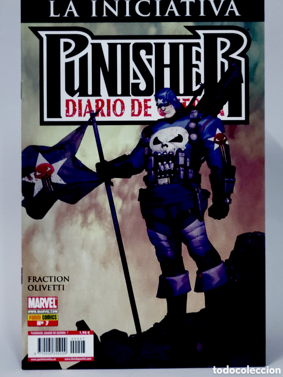 C&oacute;mics: C&Oacute;MIC PUNISHER DIARIO DE GUERRA 7 PANINI MARVEL GRAPA DE KIOSCO