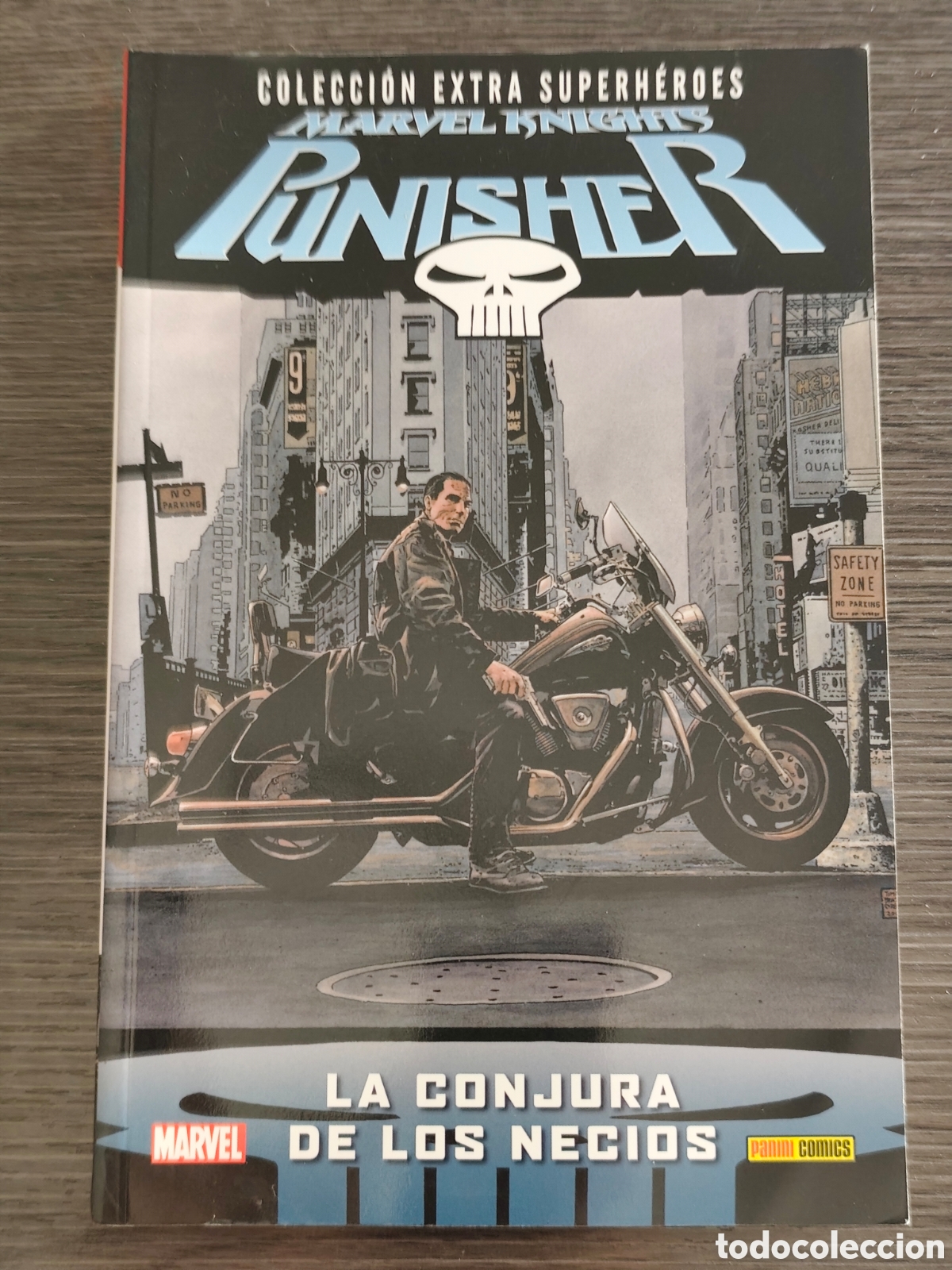 C&oacute;mics: La Conjura de los necios Punisher Marvel Knights Colecci&oacute;n Extra Superh&eacute;roe Panini Comics