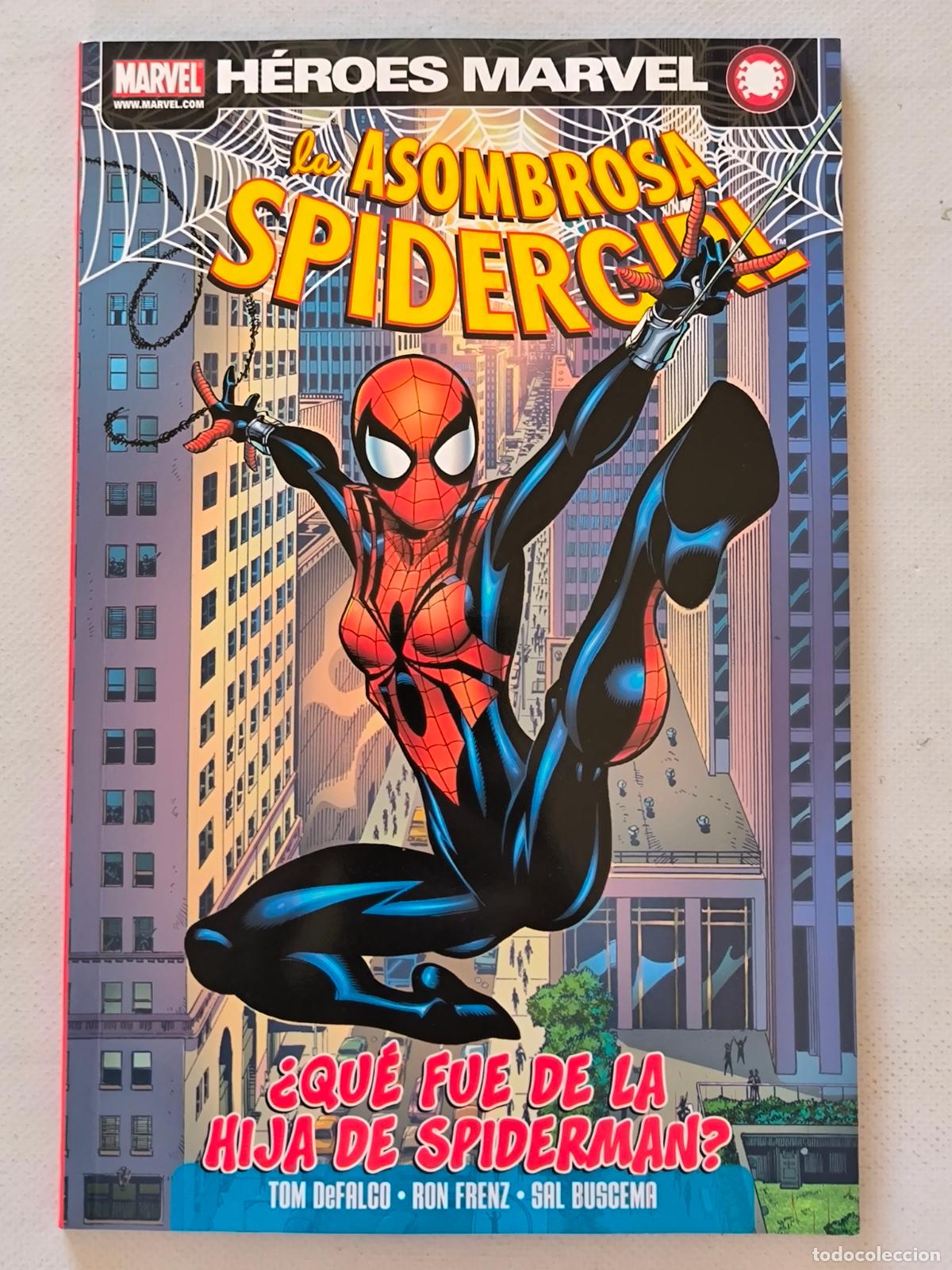 C&oacute;mics: LA ASOMBROSA SPIDERGIRL - &iquest;QUE FUE DE LA HIJA DE SPIDERMAN? - HEROES MARVEL - PANINI (8B)