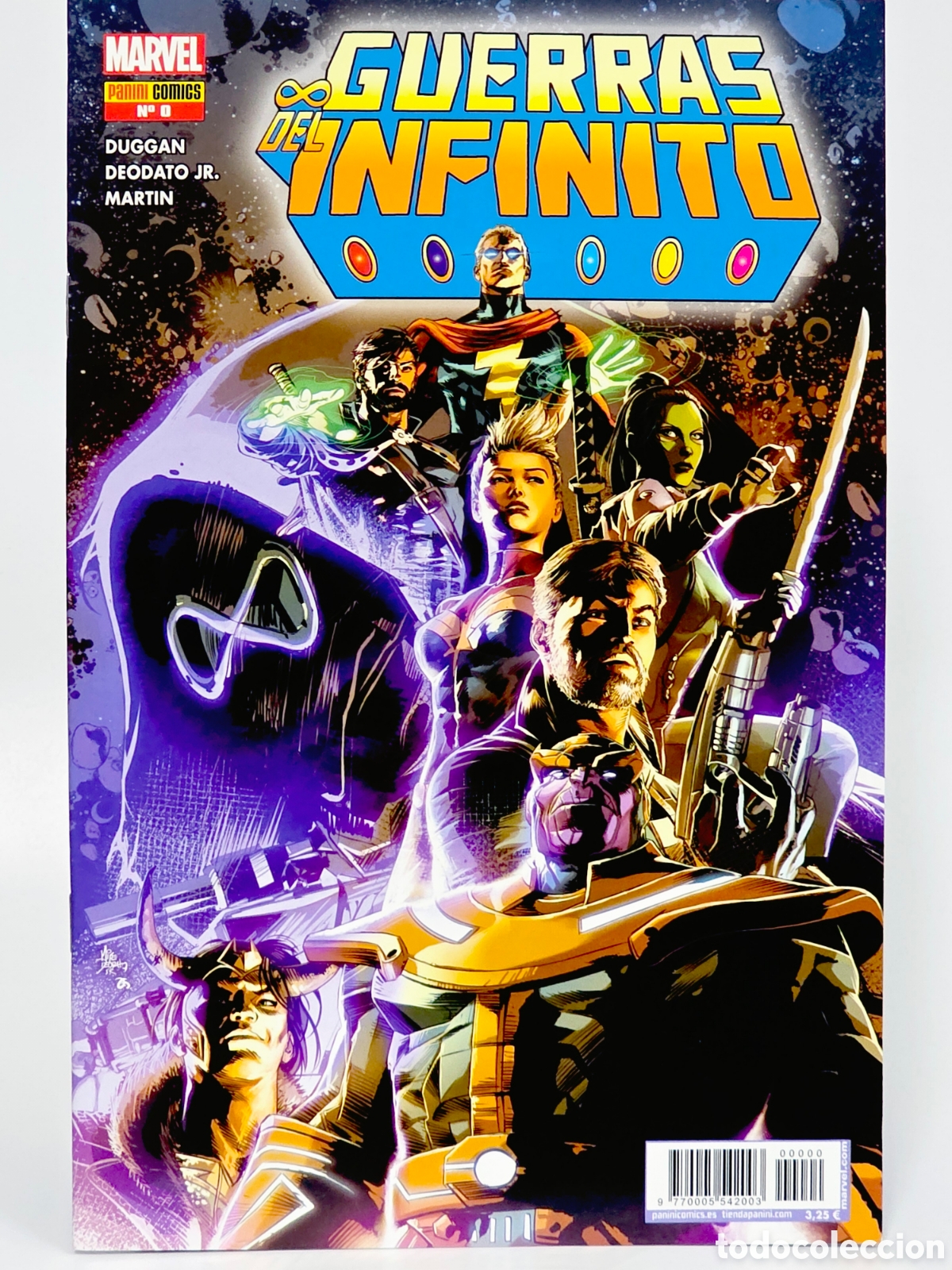 C&oacute;mics: C&Oacute;MIC GUERRAS DEL INFINITO 0 PANINI MARVEL GRAPA DE KIOSCO