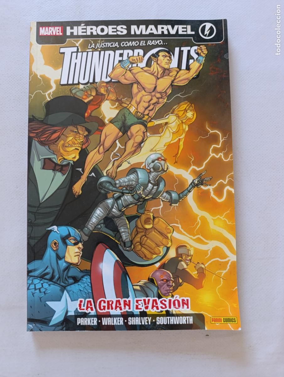 C&oacute;mics: THUNDERBOLTS N&ordm; 6 - LA GRAN EVASION - HEROES MARVEL - PANINI (FJ)