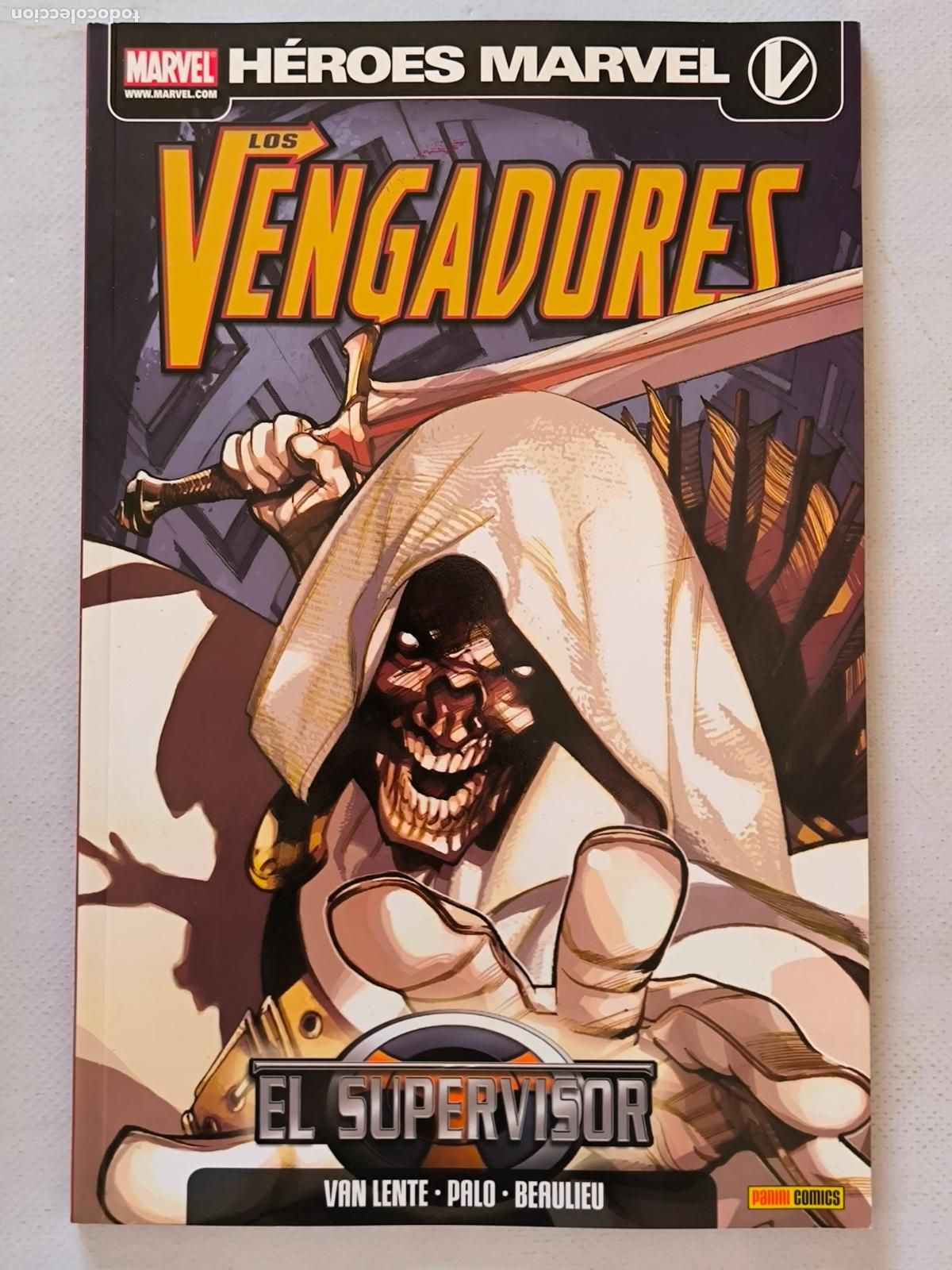C&oacute;mics: LOS VENGADORES - EL SUPERVISOR - HEROES MARVEL - PANINI (FIw)